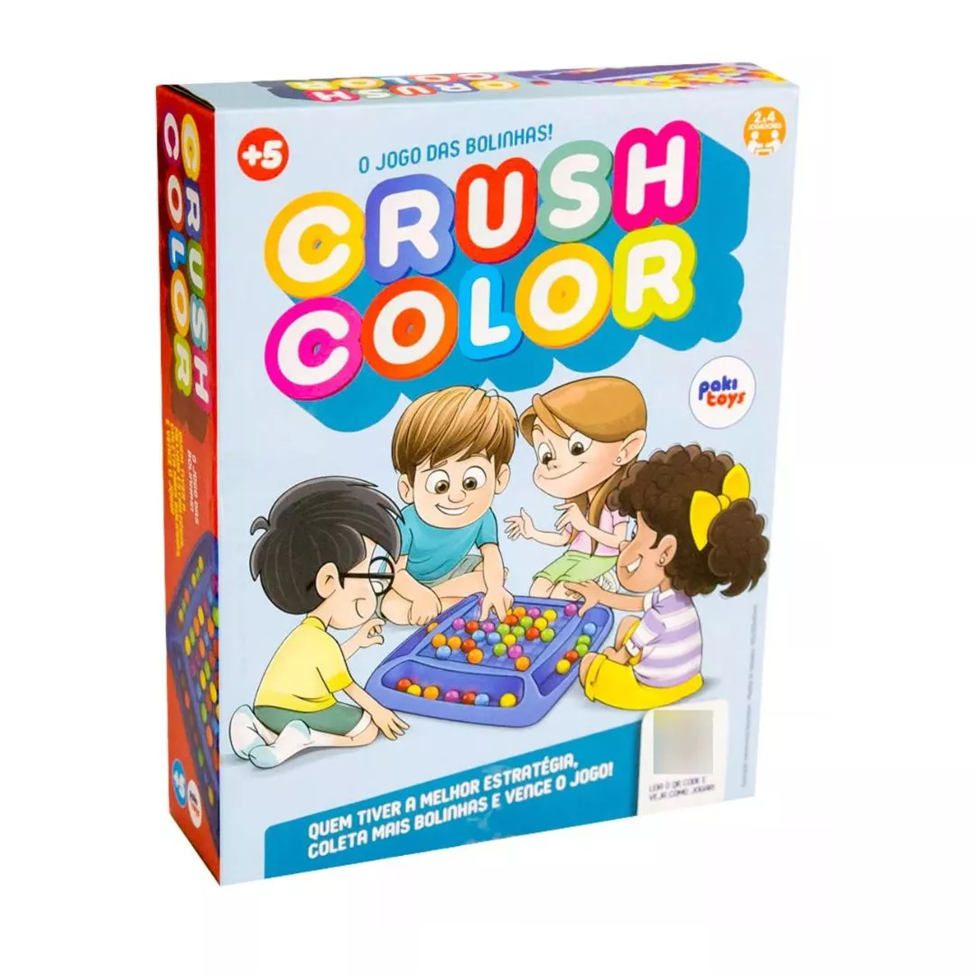 Jogo Infantil Crush Color Pakitoys | BAIUCA