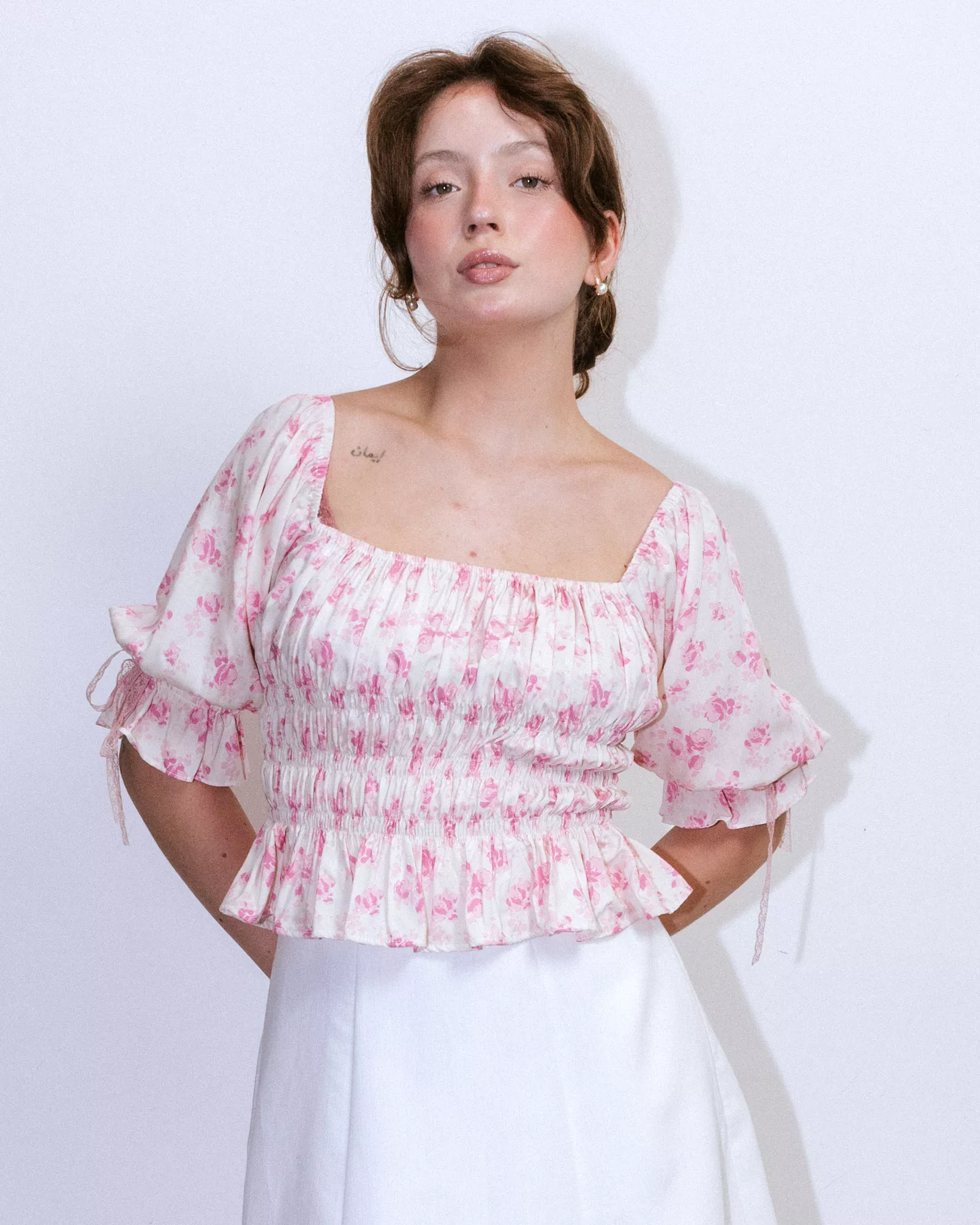 Blusa Promenade Rosa | Versiara