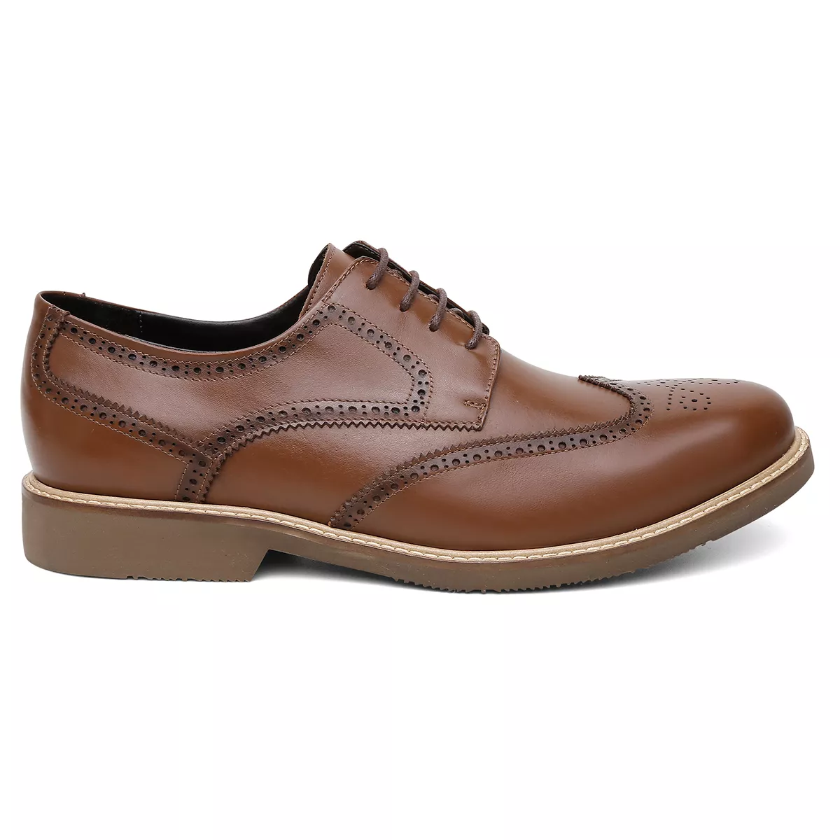 Sapato Derby Brogue Paris Whisky - Estilo e Elegância Bernatoni