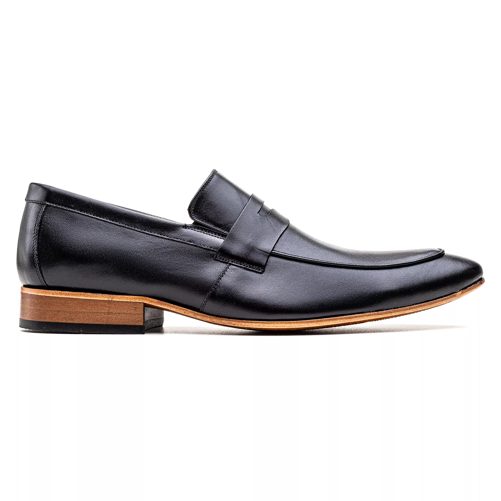 Sapato Social Loafer Premium Masculino 2401 Preto | Bigioni