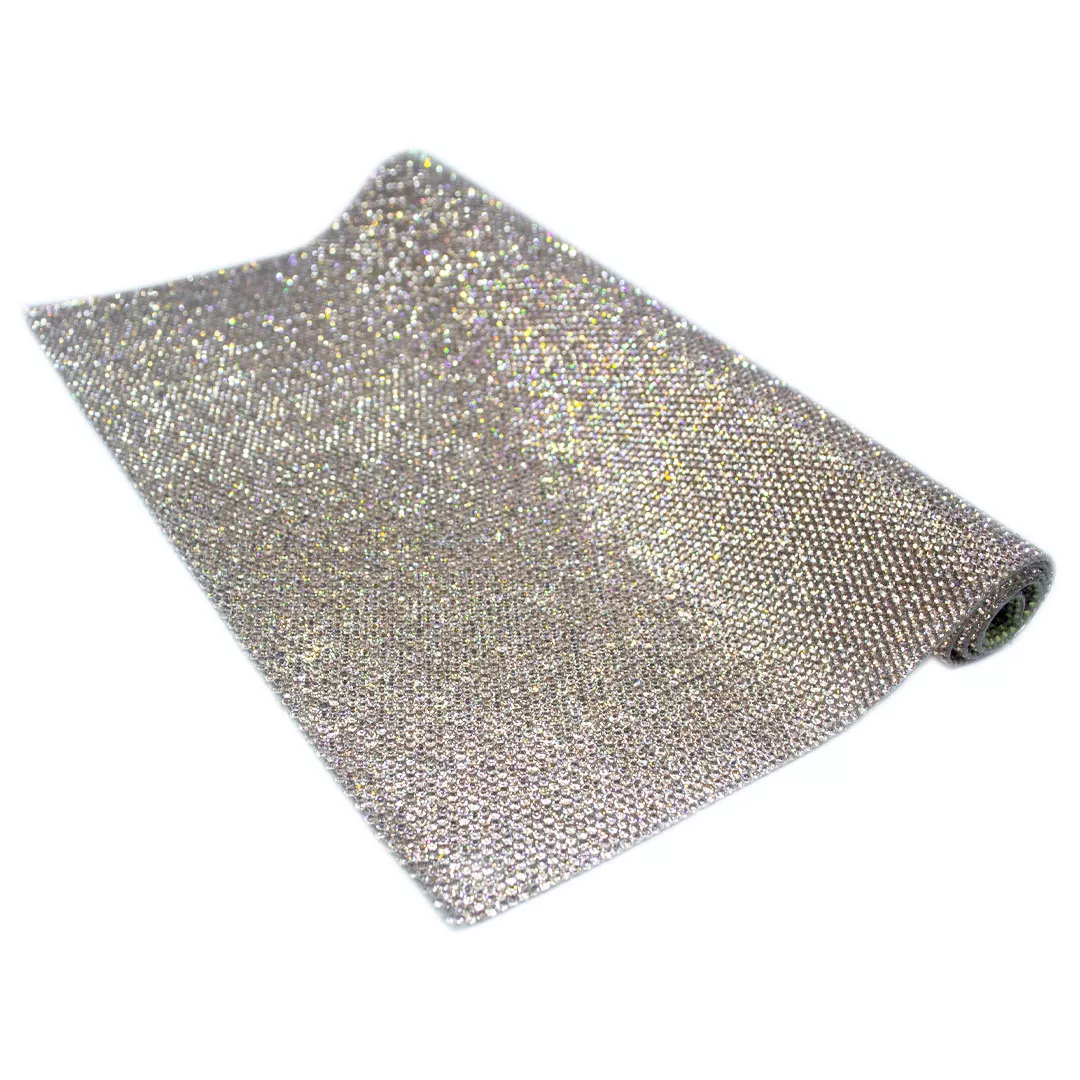 Mini Manta de Strass Premium 24x40cm - Light Peach | BM Strass