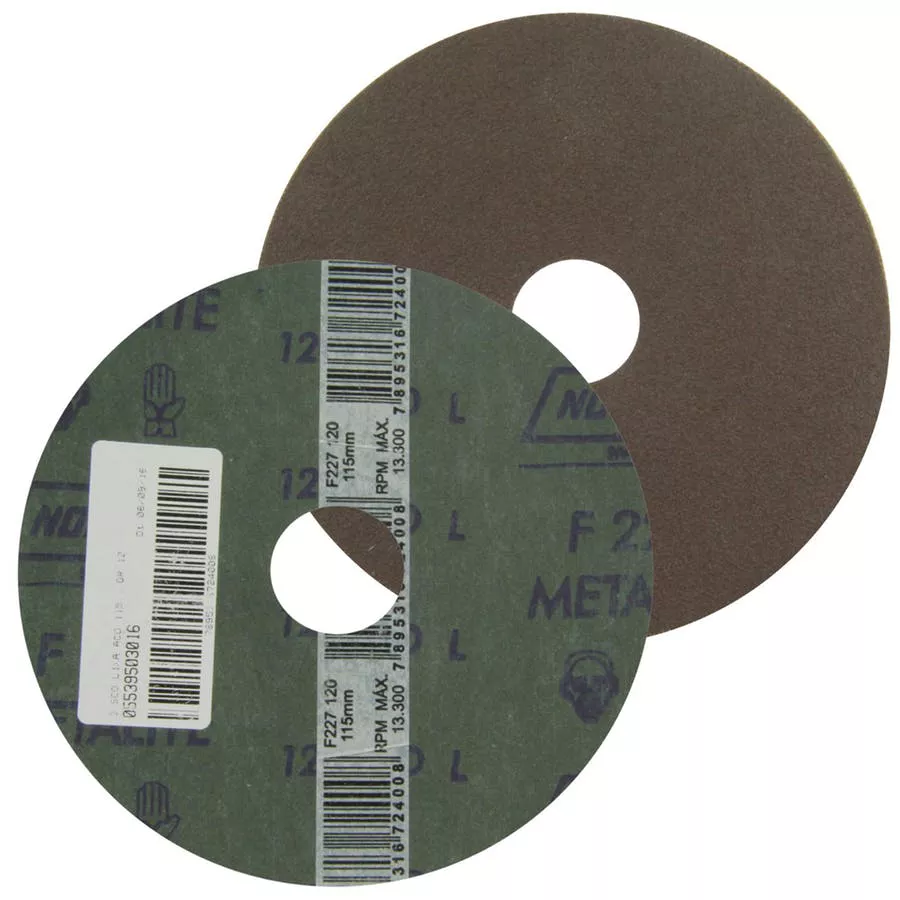 DISCO DE LIXADEIRA G36 115X22,3F METAL - NORTON | Bond Tintas