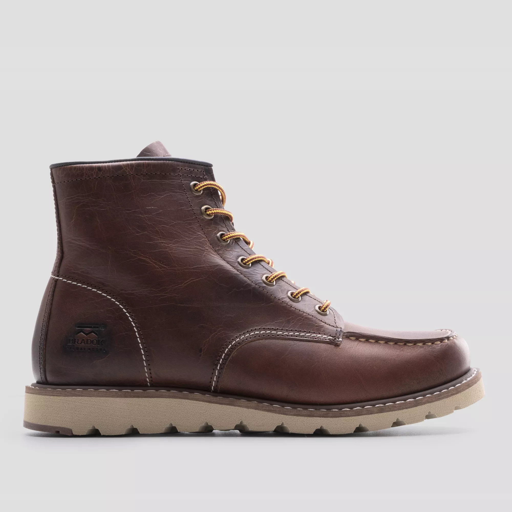 Bota Beckman Moc Toe Cappuccino