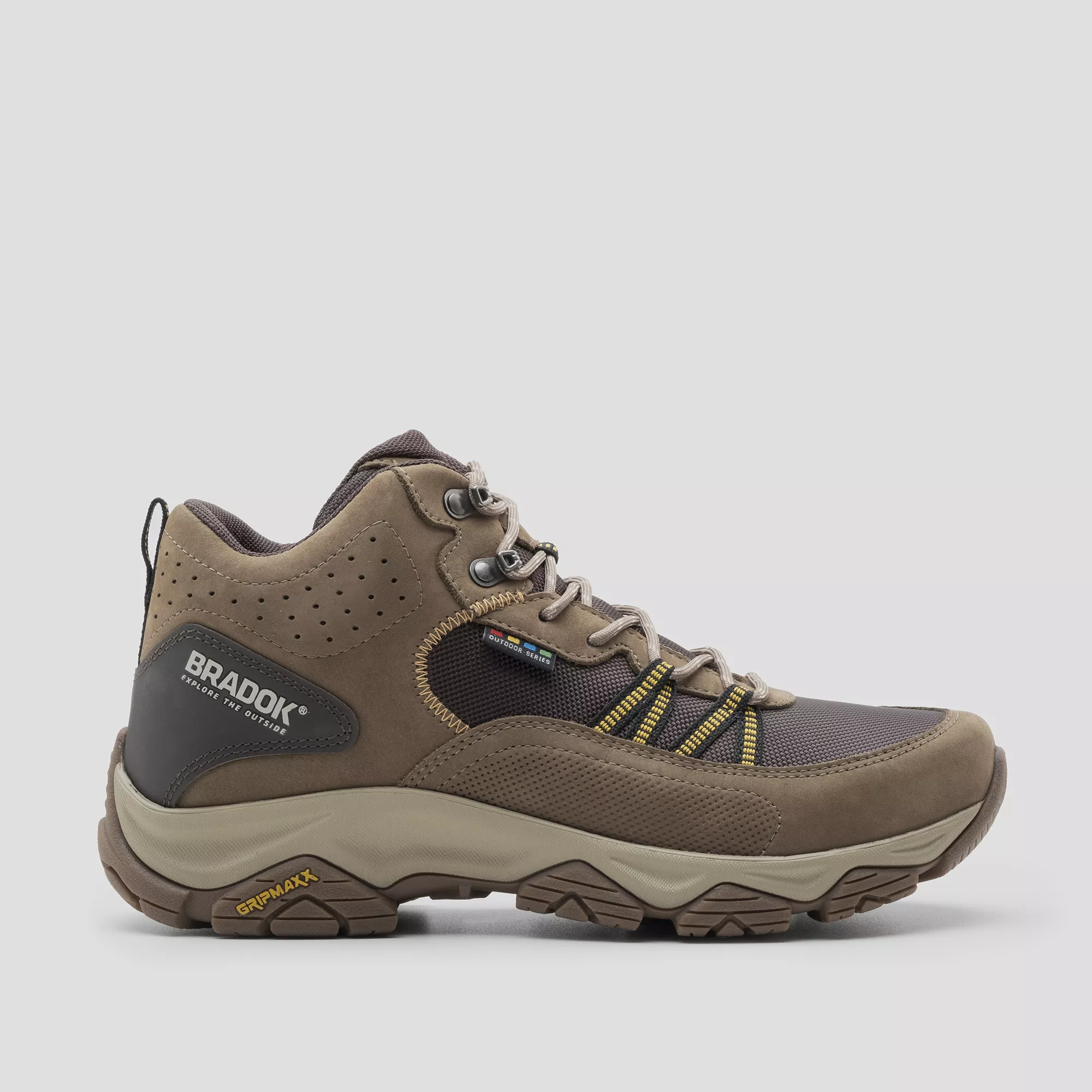 Bota Outdoor Hiking em Couro Bradok Targhee Hi