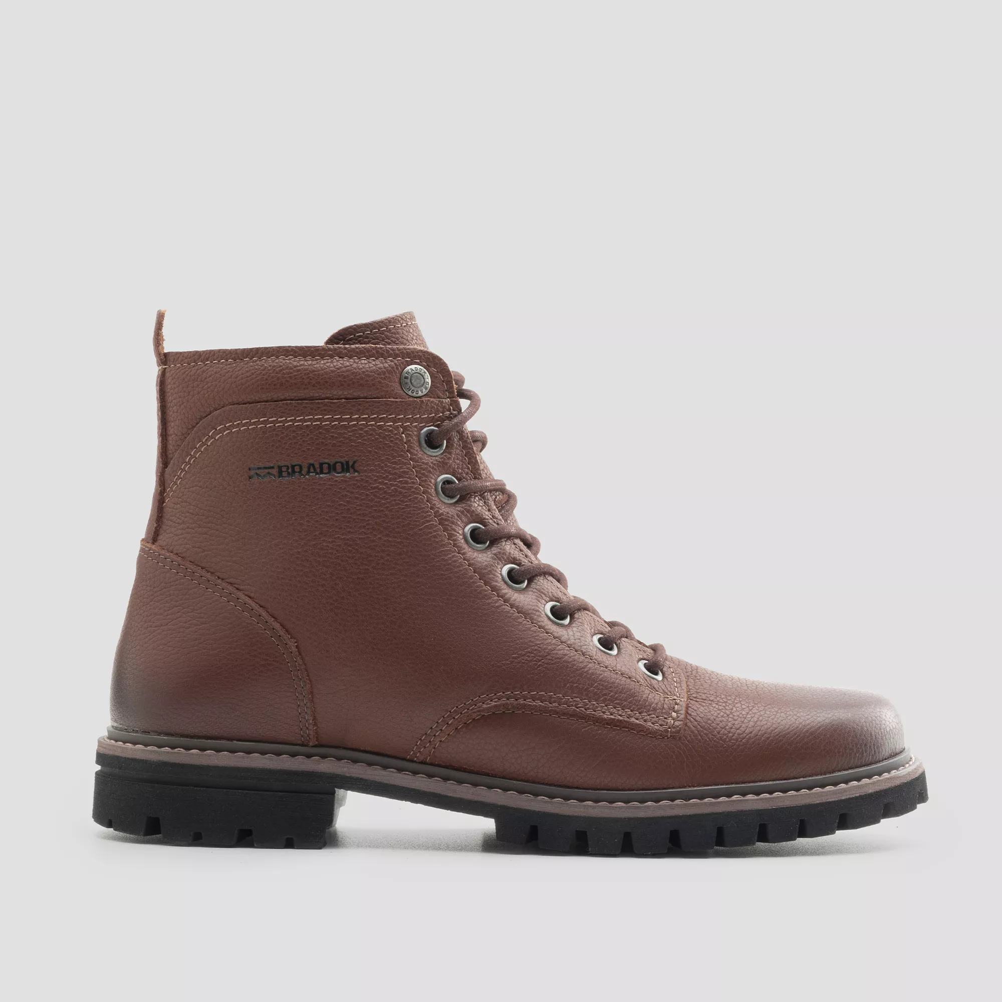 Bota Yuma Lace Zip Conhaque