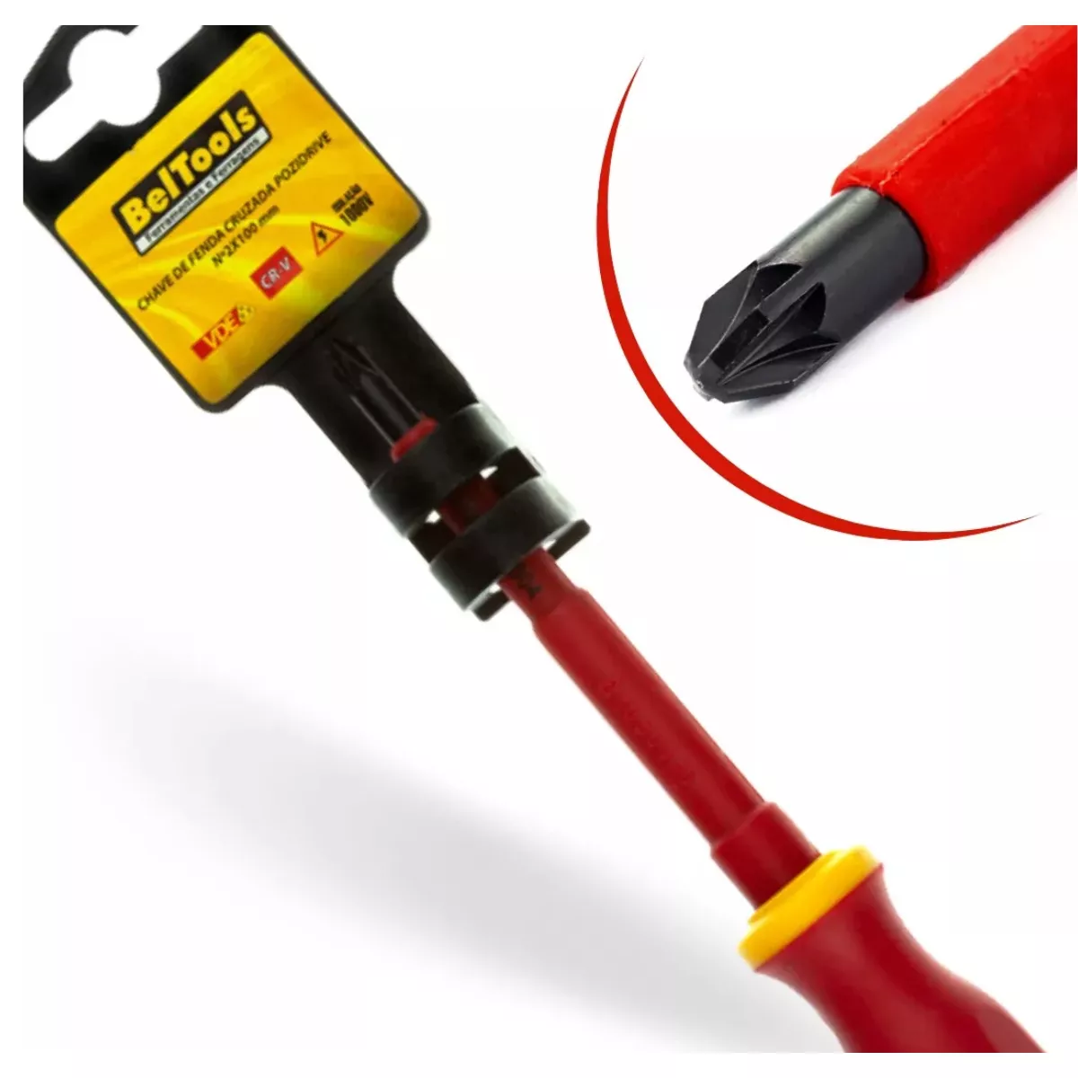 deen.like.live③ Chave Phillips Pozidrive Vde 2x100mm | Broketto Materiais Elétricos