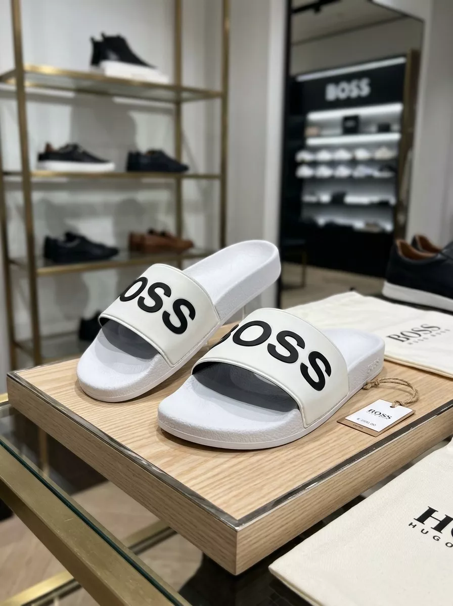 Chinelo Slide HB Branco | LOJA VIPIX