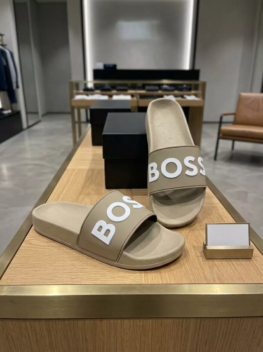 Chinelo Slide HB Bege | LOJA VIPIX