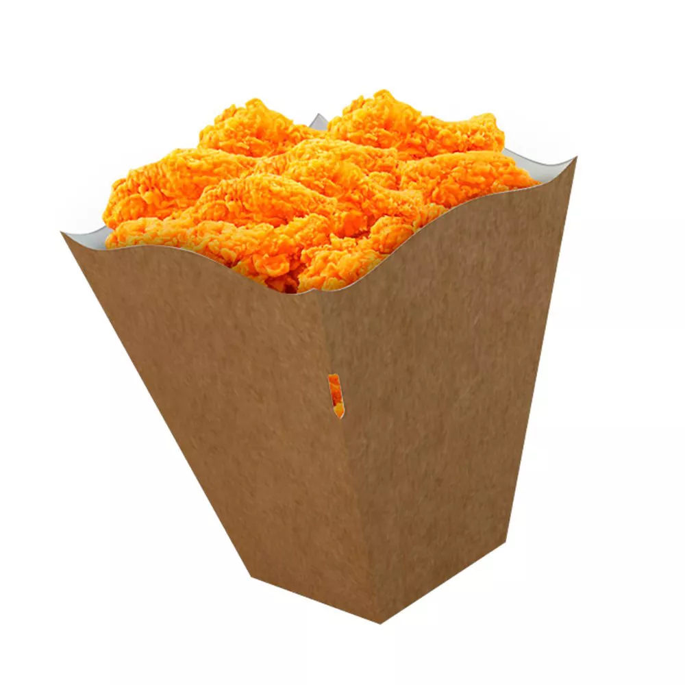 BOX FRANGO FRITO KRAFT LISA - 50 UNIDADES | CaixaMix Embalagens