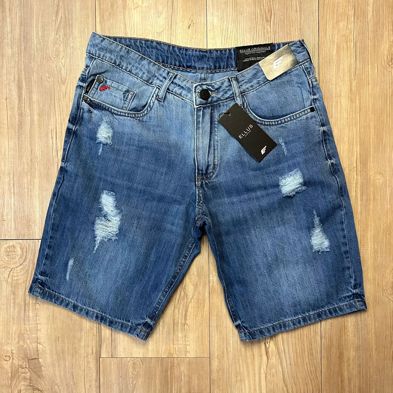Bermuda Jeans ELS - Azul | Atacado Porto Alegre