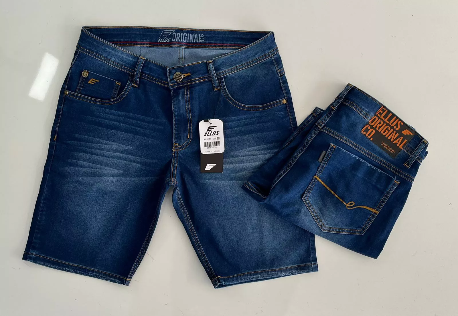 Bermuda Jeans ELS - Azul | Atacado Porto Alegre