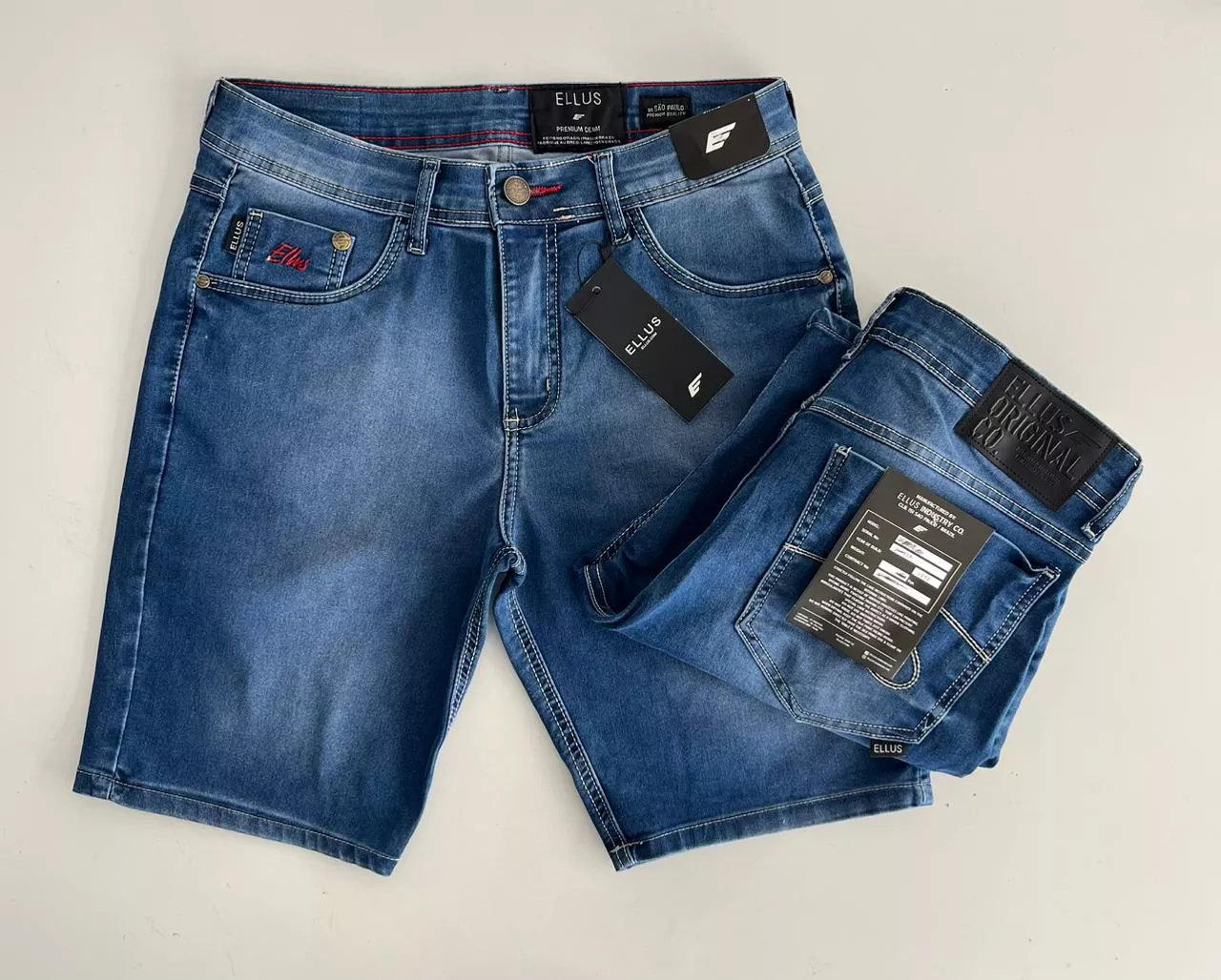 Bermuda Jeans ELS - Azul | Atacado Porto Alegre