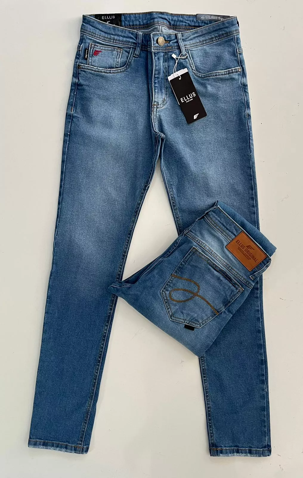 Calça Jeans ELS Slin FIT - Azul Claro | Atacado Porto Alegre