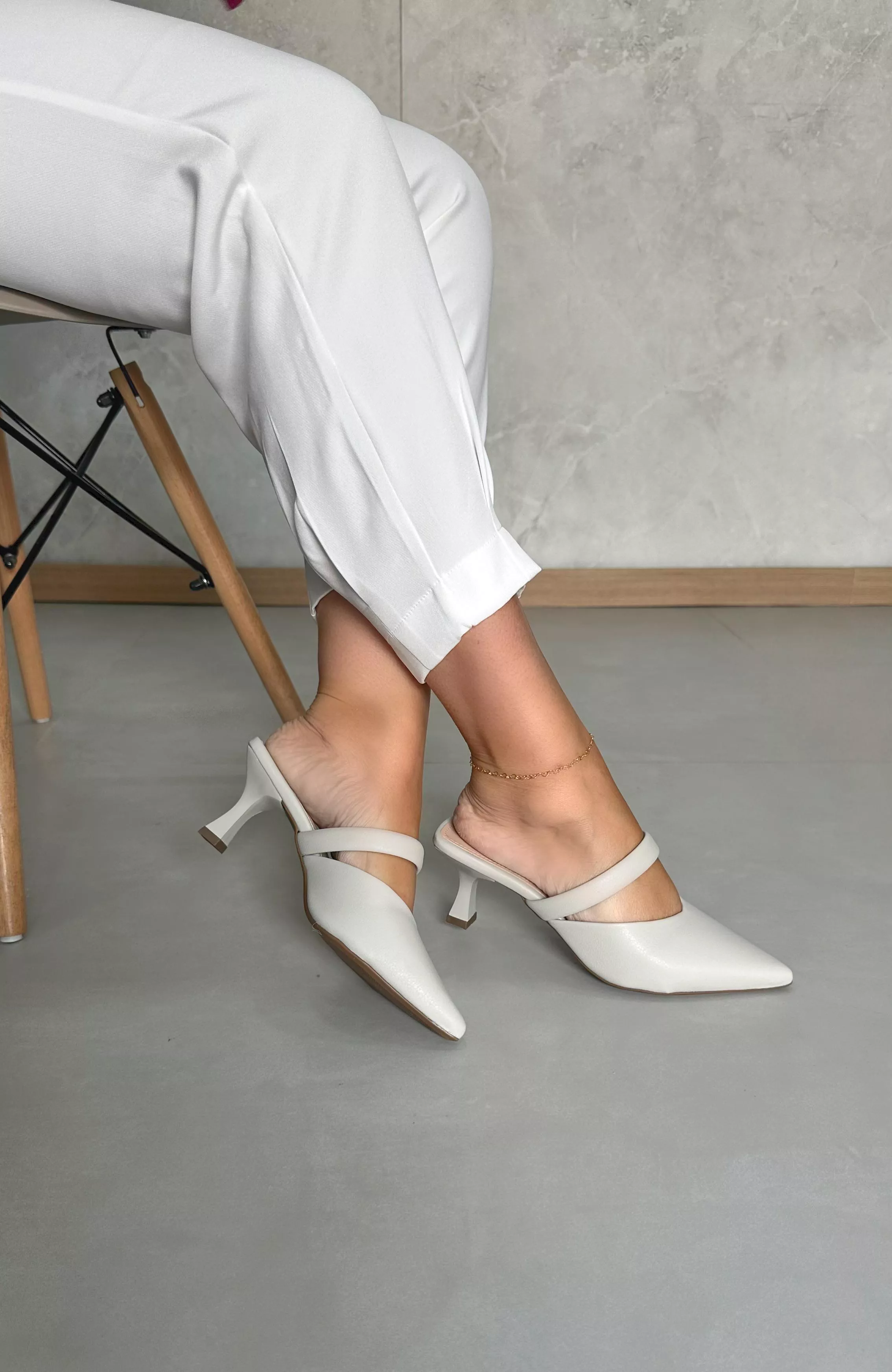 Scarpin Mule 8 cm_3078- Off | Use Isa Shoes