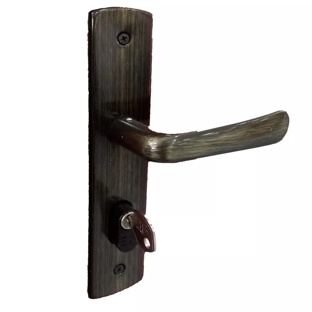 FECHADURA 3F - PLENNUS 124 EXTERNA ANTIQUE / OXIDADO | Casa Anzai