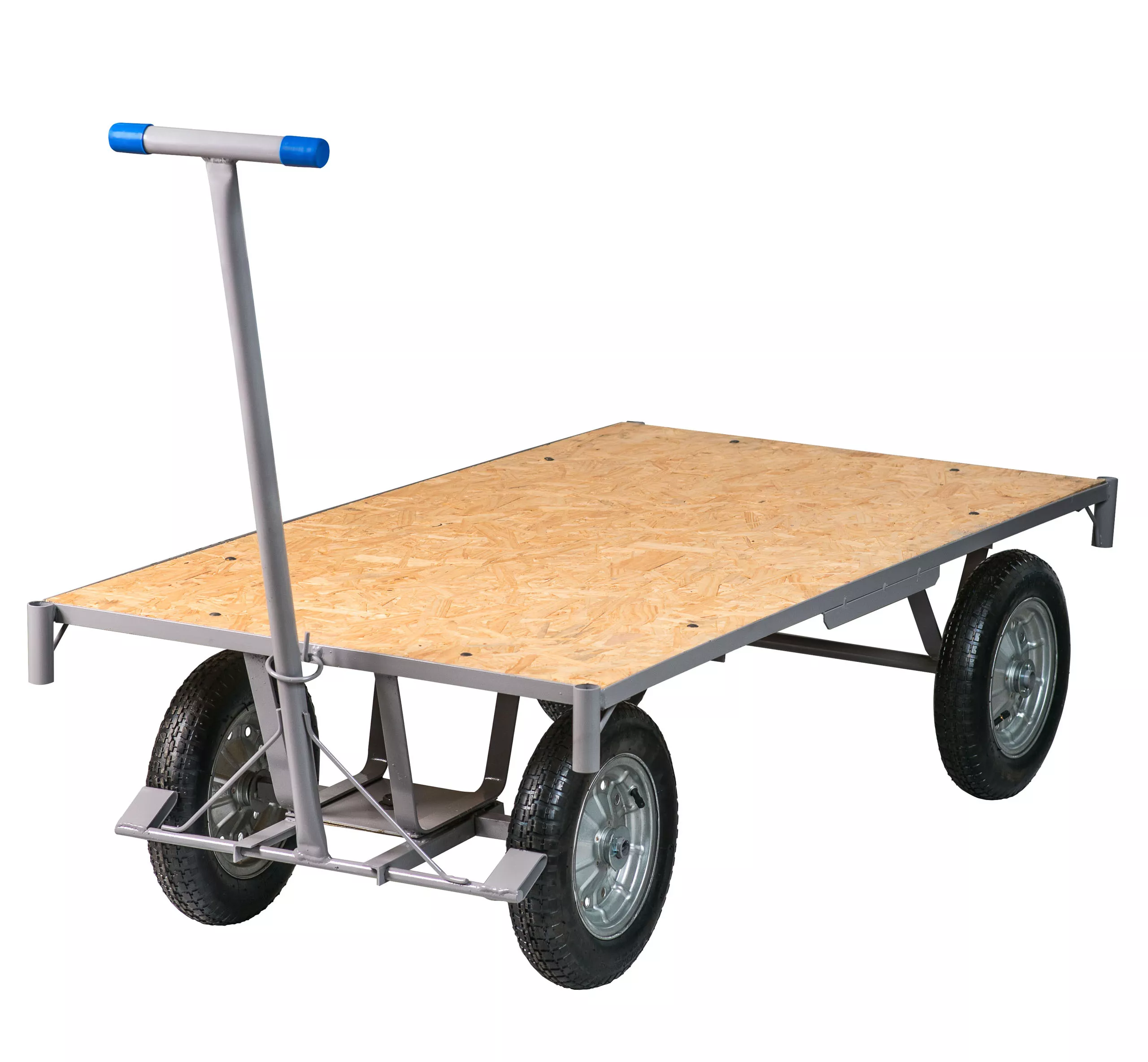 Carrinho Plataforma Até 400kg 4 Rodas 150x80cm Metalosa | SÓ AQUI ...