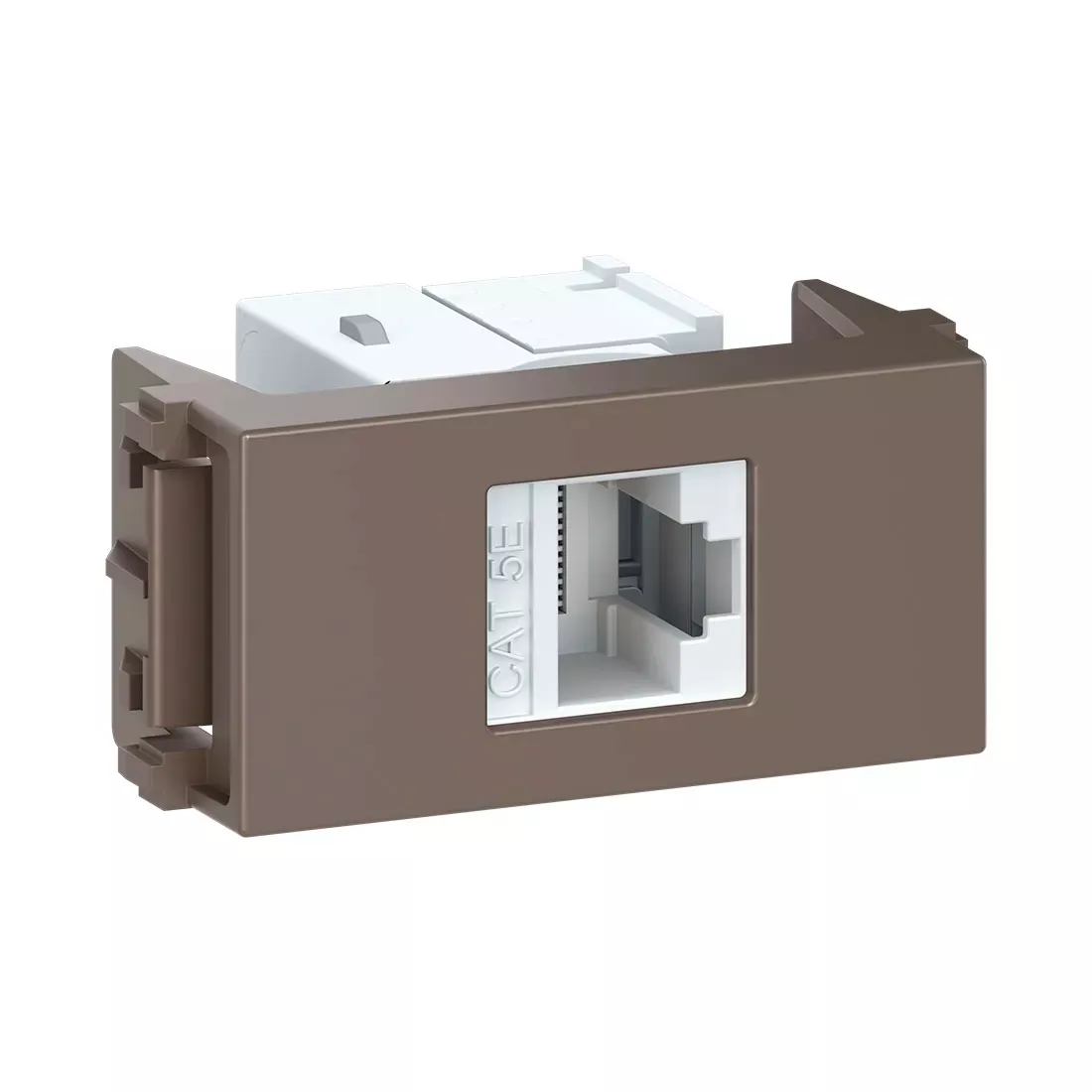 MODULO TELEFONE RJ45 CAT5E ARGILA ESATTA | Comercial Leal