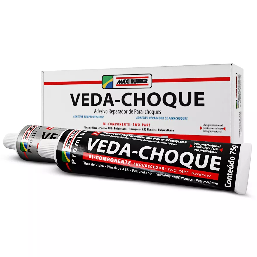 KIT Reparo Veda Choque - 290g - MAXI RUBBER | CONSTRUTINTAS