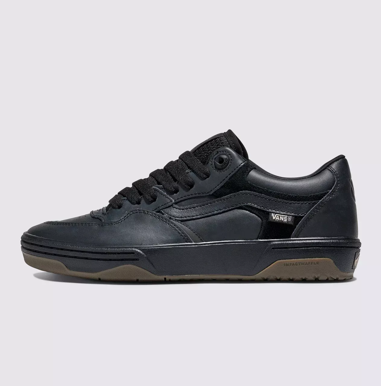 vans メンズスニーカー　rowan pro Tênis Vans Rowan Pro Skate Leather Black | DREAMS SKATESHOP