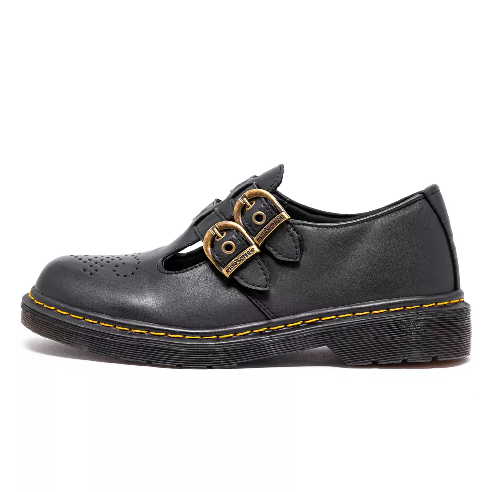 Sapato Inglês Estilo Veggie Alexa Preto | ESTILO VEGGIE SHOES