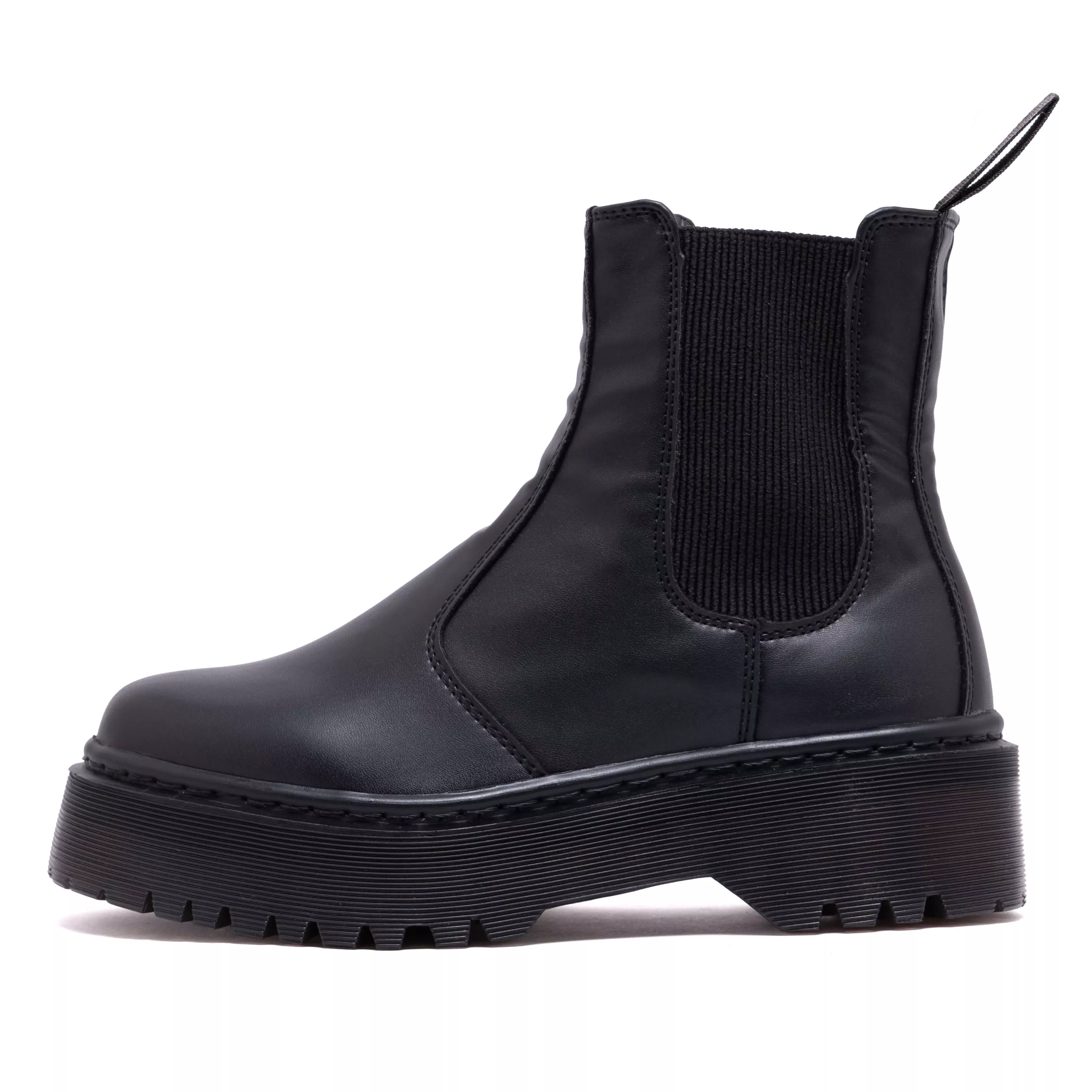 Bota Tratorada Chelsea Estilo Veggie All Black | ESTILO VEGGIE SHOES