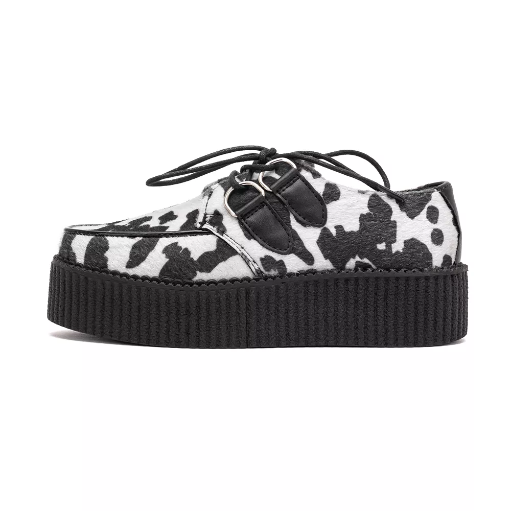VPR スパイクシューズ US 10 (Cm 28) Creeper Estilo Veggie AnimaL Print Mimosa | ESTILO VEGGIE SHOES