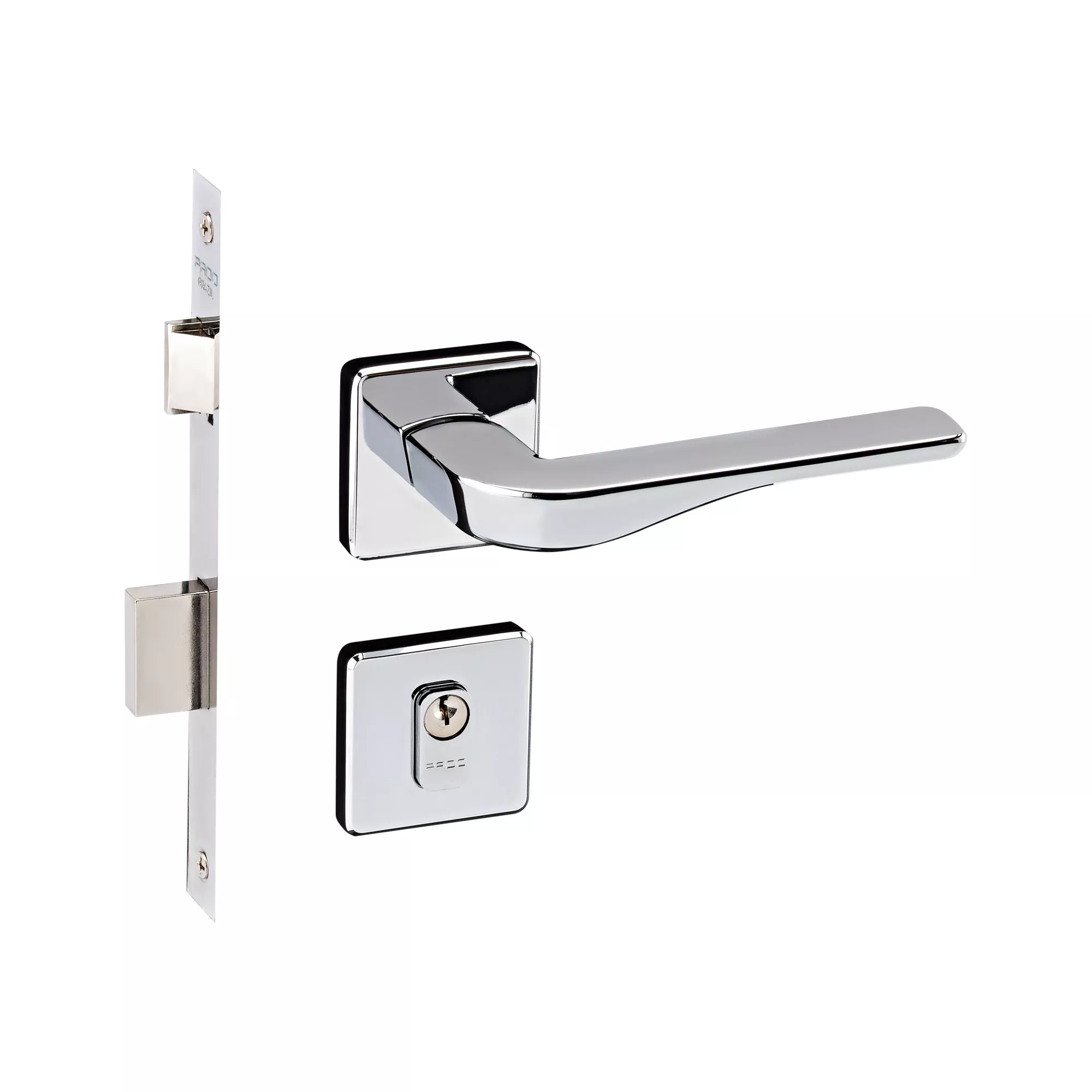 FECHADURA EXT ZM SUPREMA RQ5 005-55PE CLT-55 CR | Fechacom