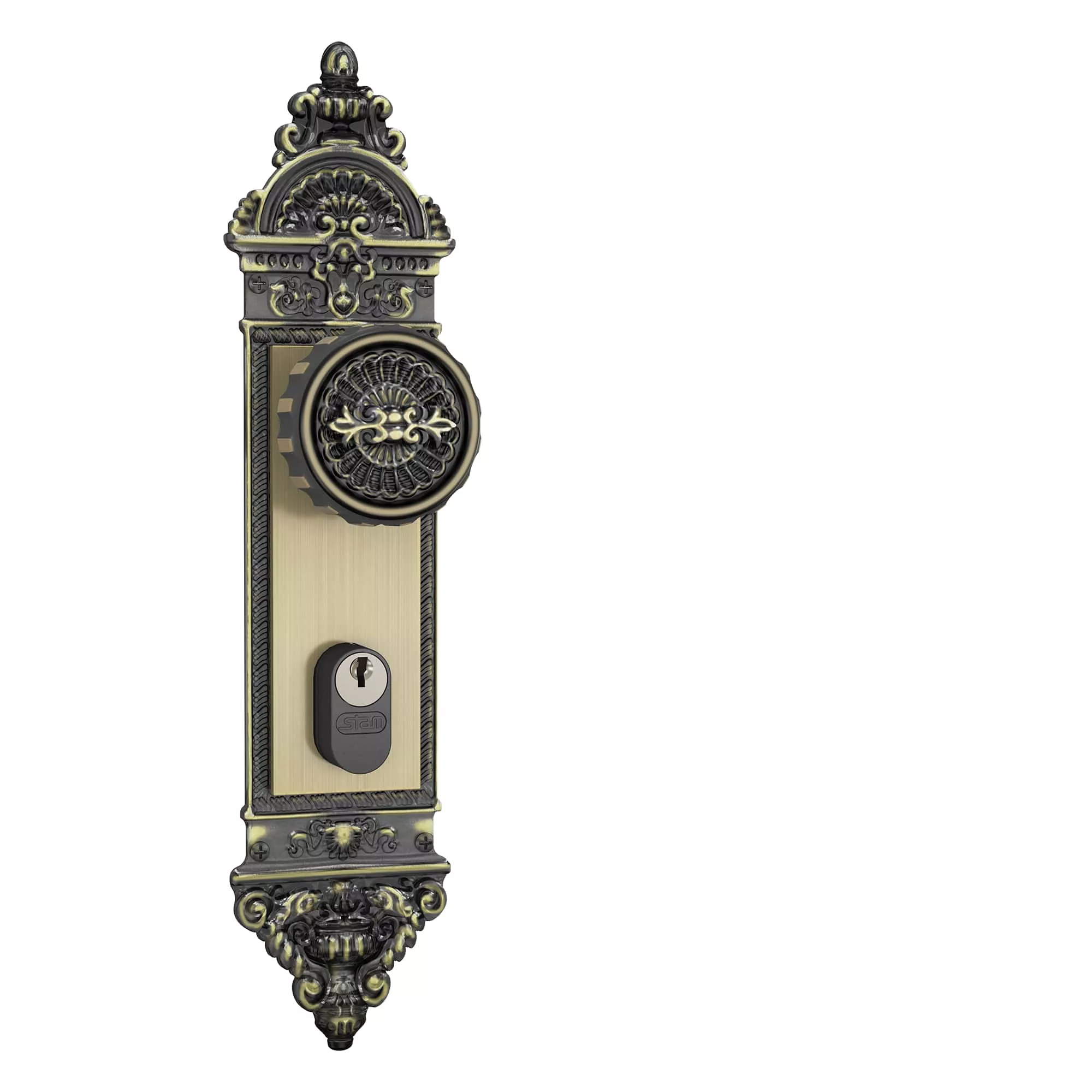 FECHADURA EXTERNA COLONIAL FX EZL BOLA 1501/06 STAM | Fechacom