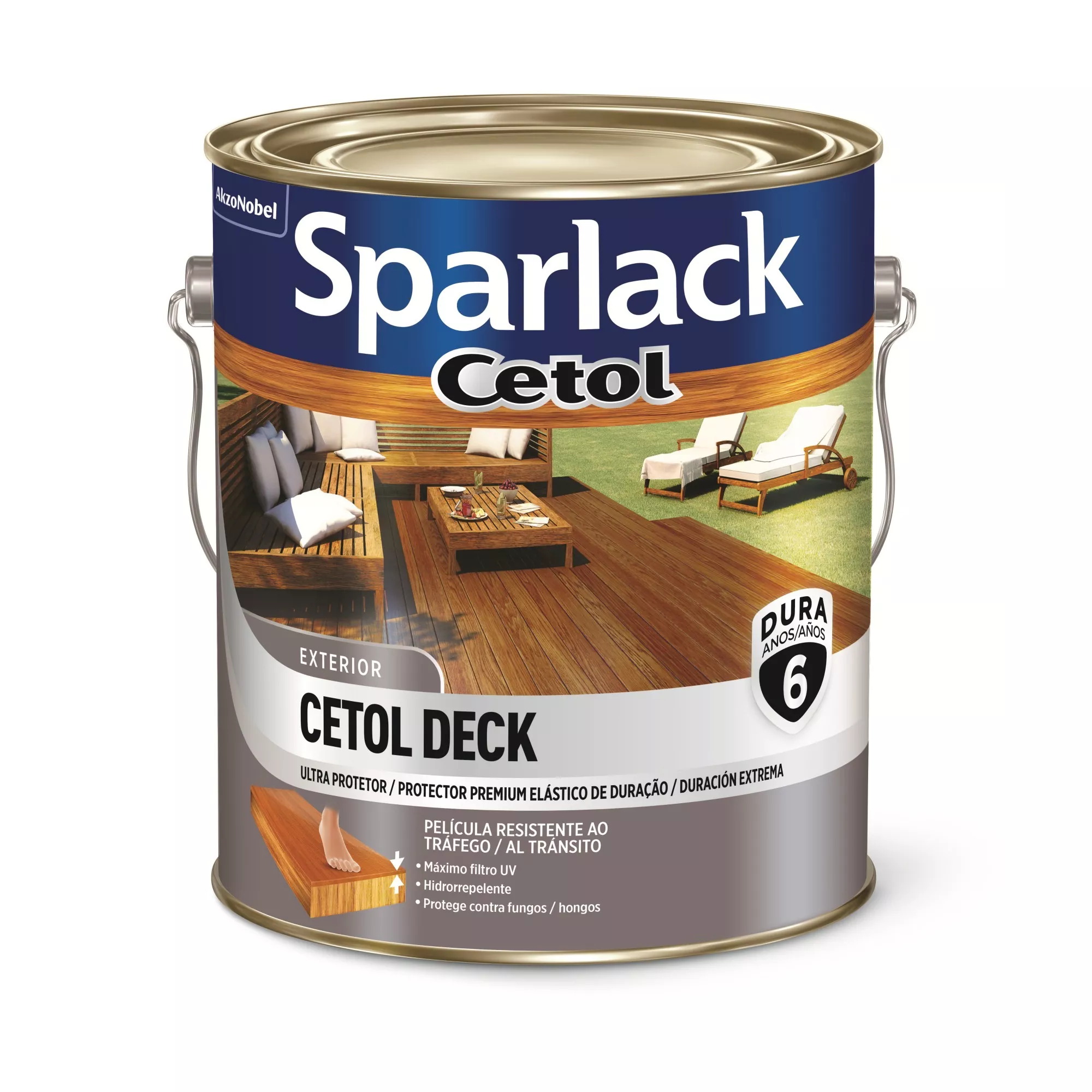 VERNIZ SPARLACK CETOL DECK NATURAL SB GL | Feira Tintas