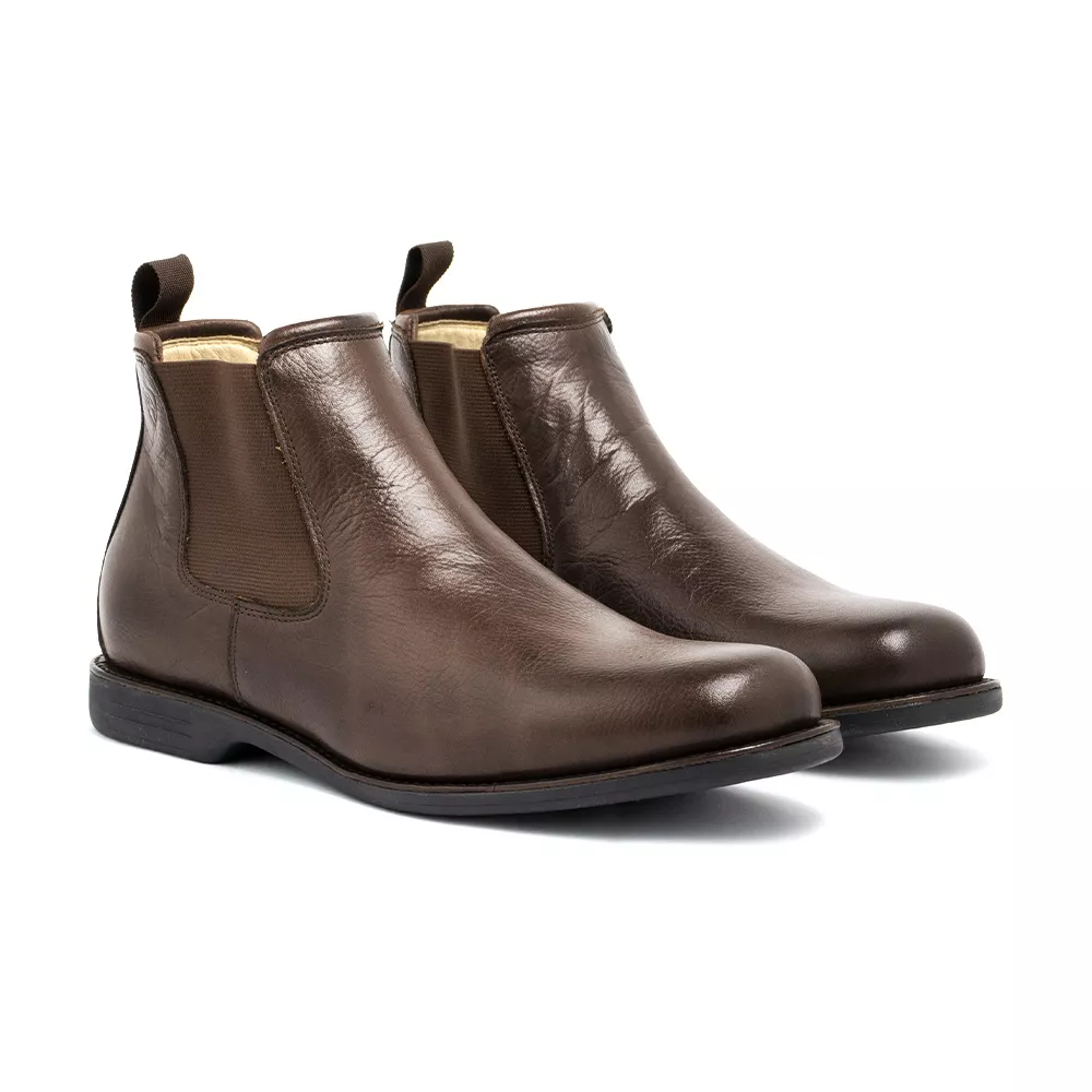 Botina Masculina Appaloosa Floater Café | FERRAGON BOOTS