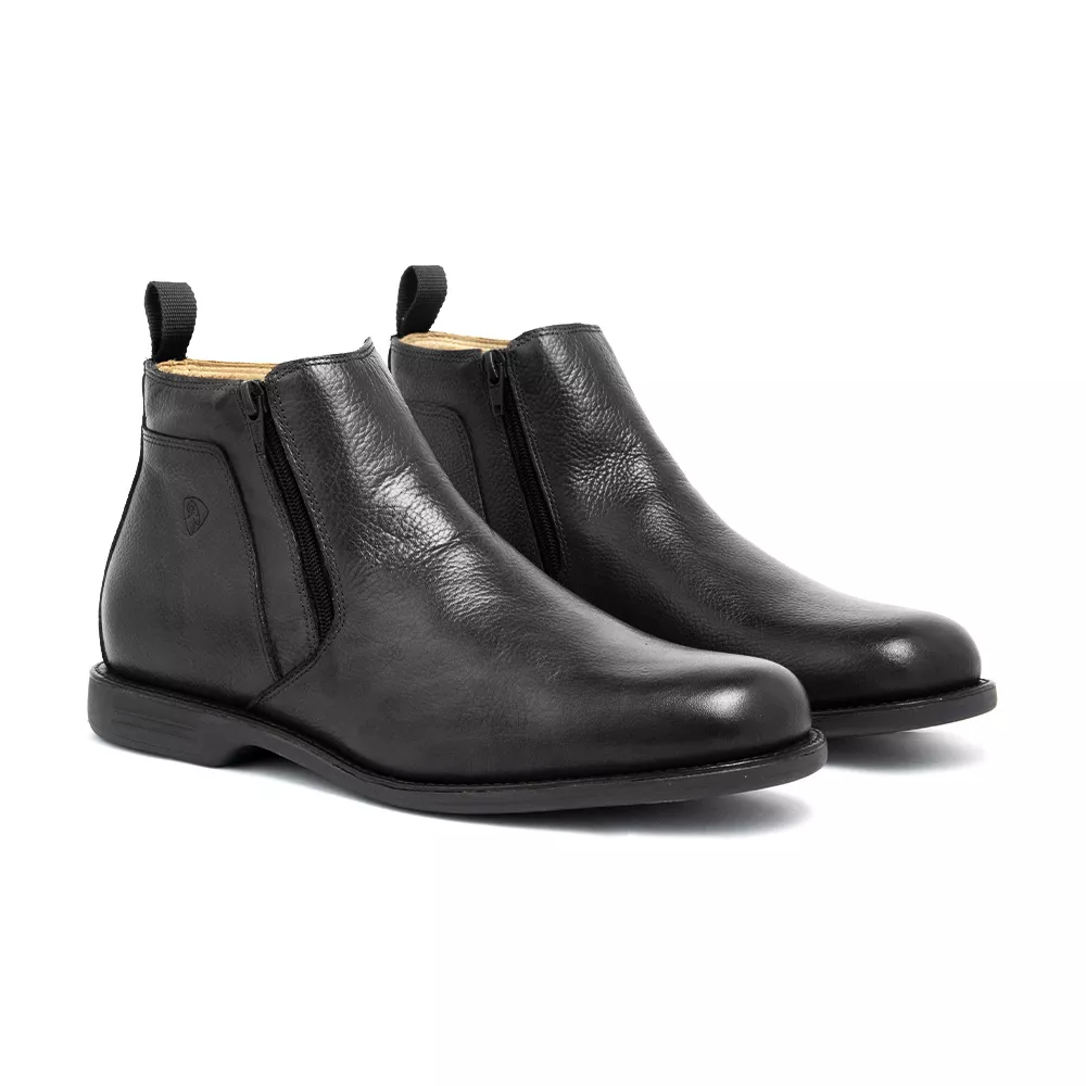 Bota Masculina Paint Horse Floater Preto | FERRAGON BOOTS