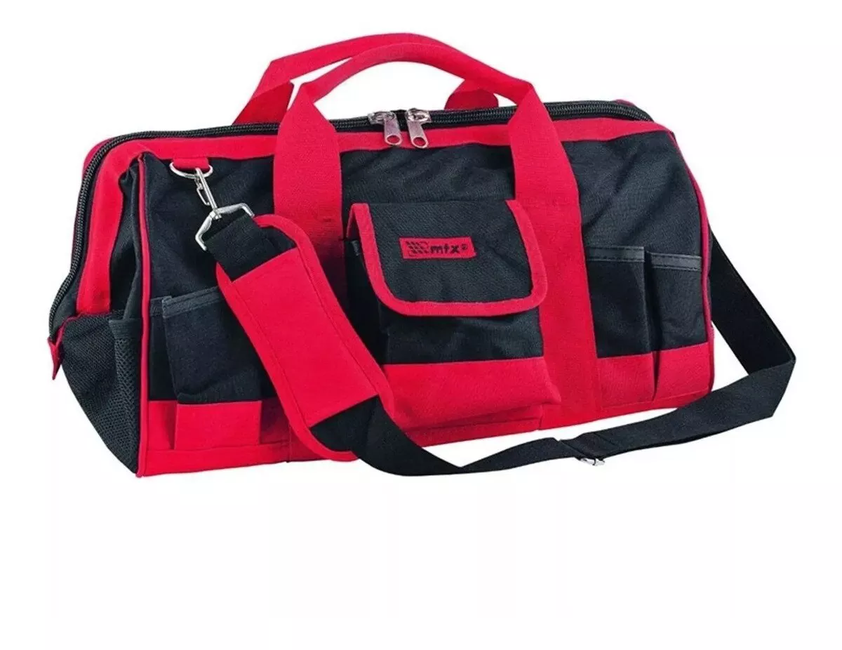 Bolsa Ferramentas Lona Reforçada 32 bolsos MTX | FERTEK FERRAMENTAS