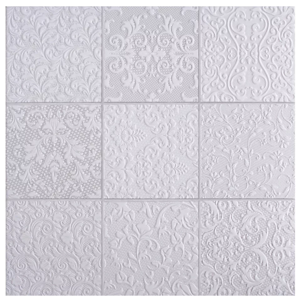 PISO 45X45 RENDA BRANCA HD 45 MARCELAGRES (LC) | FLUZÃO CONSTRUÇÃO