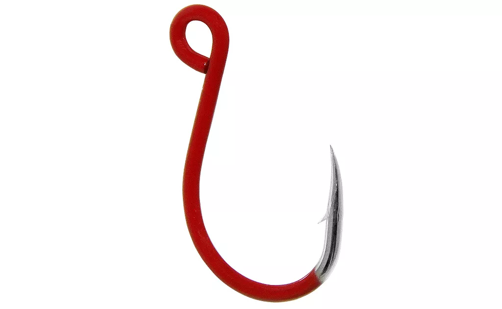 Anzol Inline Maruri Kaiju Red H16401 (olho invertido) Ideal para