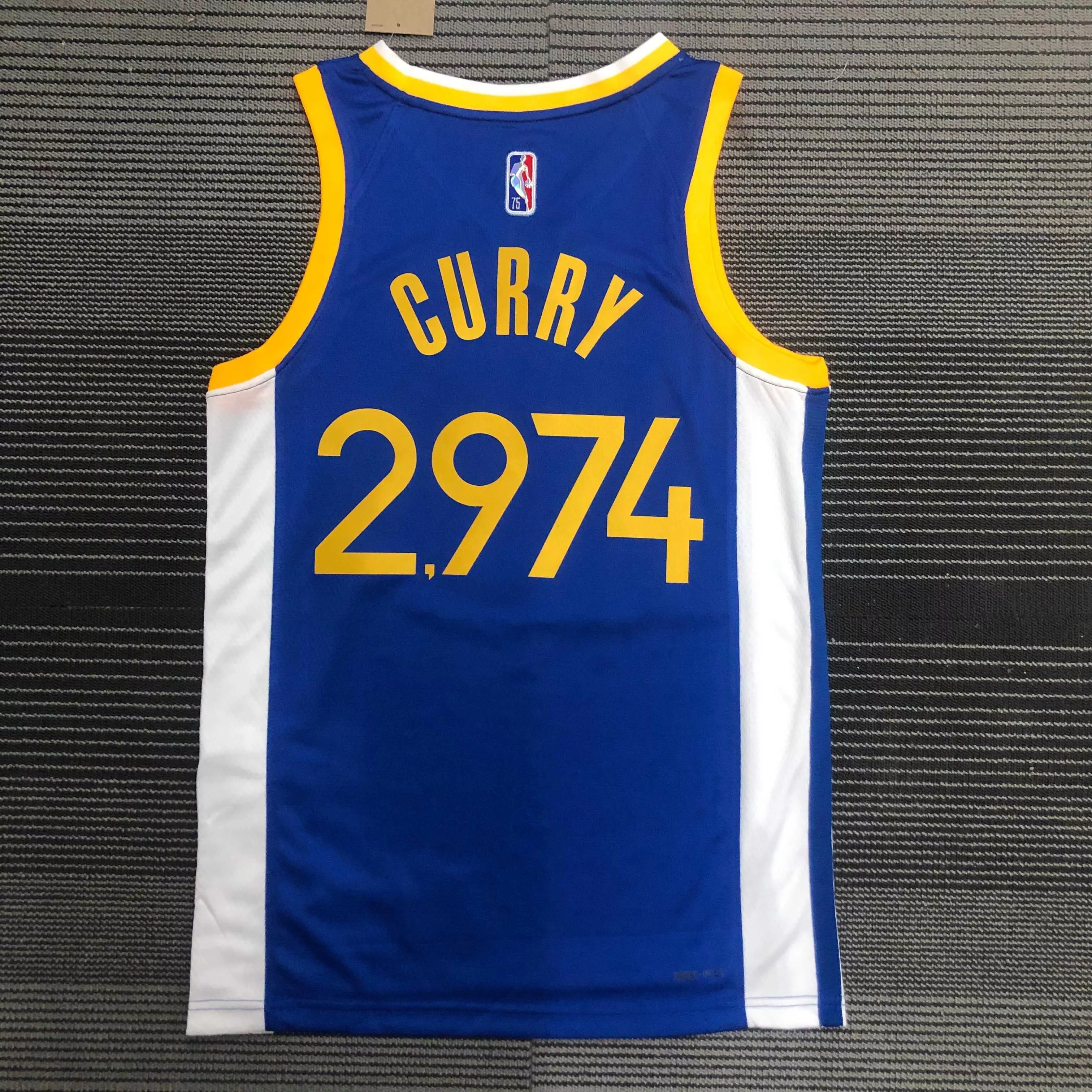 NBA Golden State Warriors - City Edition 75 anos Curry #2974