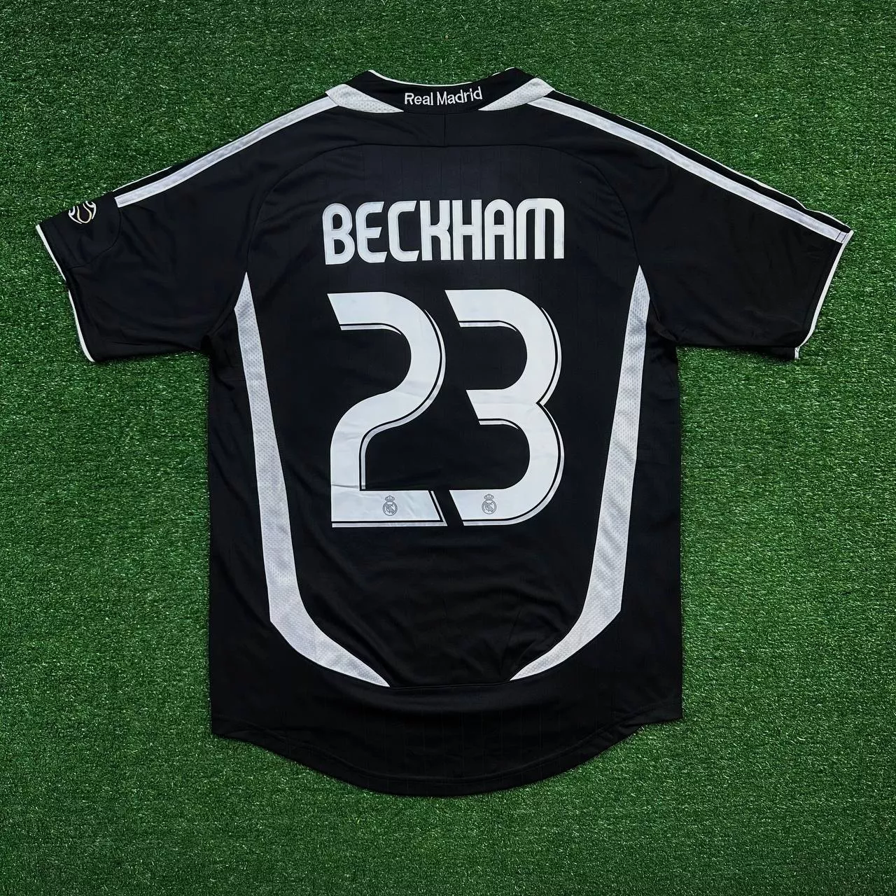  レアル・マドリード BECKHAM 23番シャツ Camisa Retrô Real Madrid 06/07 III Third - Beckham 23 - Torcedor