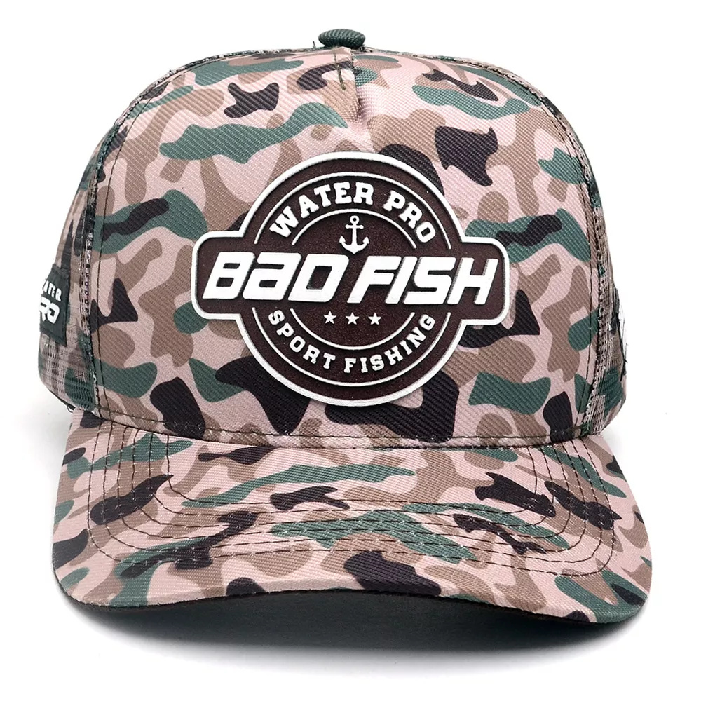 Boné Bad Fish Esporte Pesca Bordado Militar | FULGORE MILITAR
