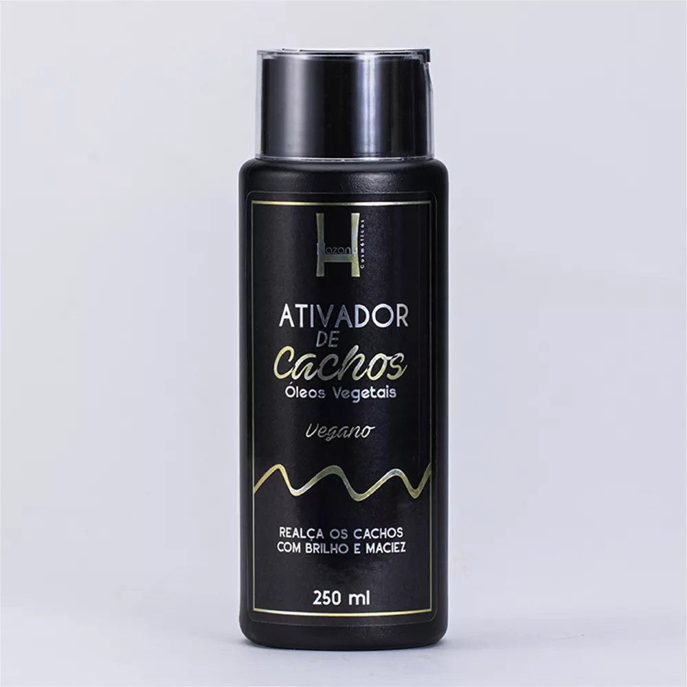 Ativador de Cachos 250ml Hazany Cosméticos | HAZANY COSMÉTICOS