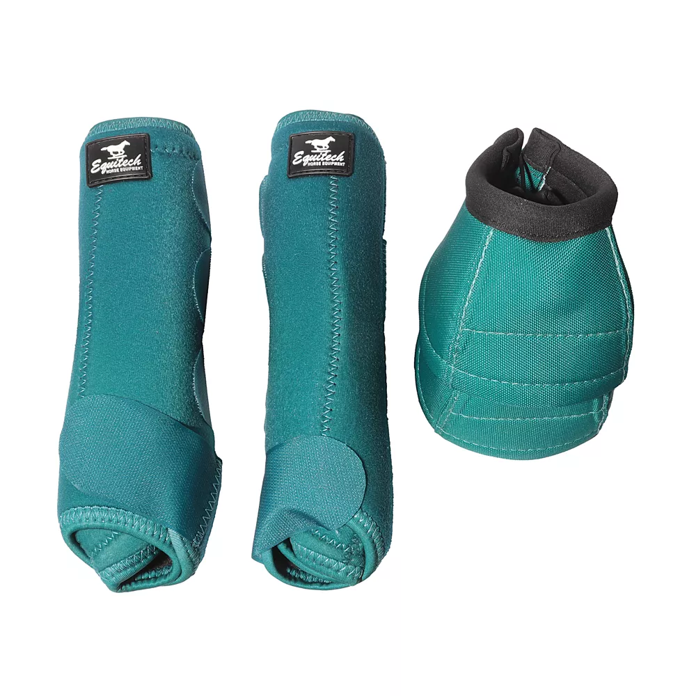 KIT-2-PATAS-EQUITECH-VERDE-MILITAR | Horses Ville | O Shopping do Cavaleiro