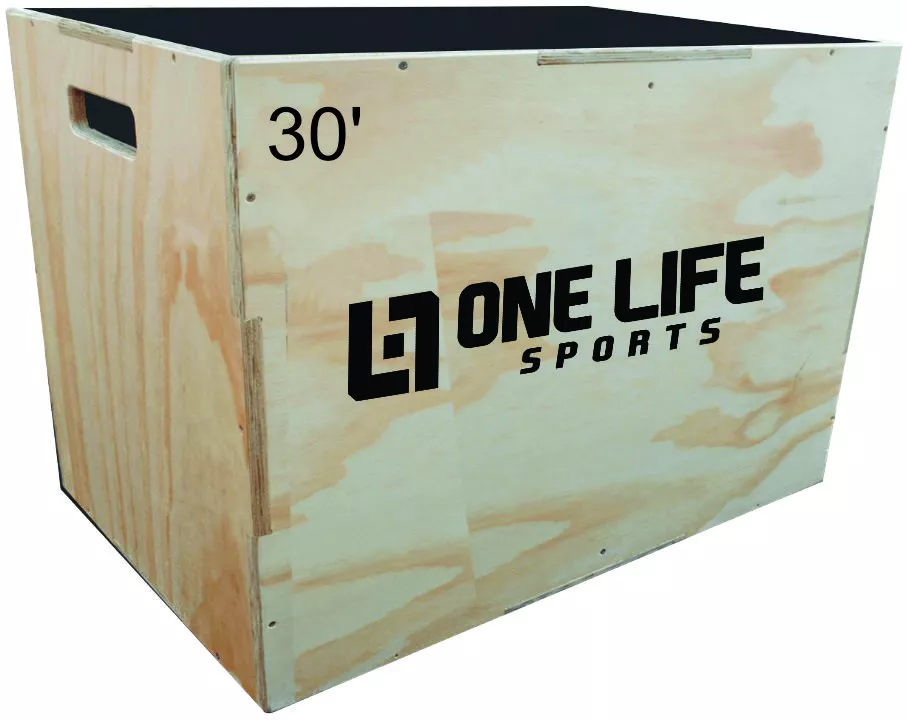 Caixote Plyo Box Crossfit 30' ONE LIFE - 75 X 65 X 50 CM