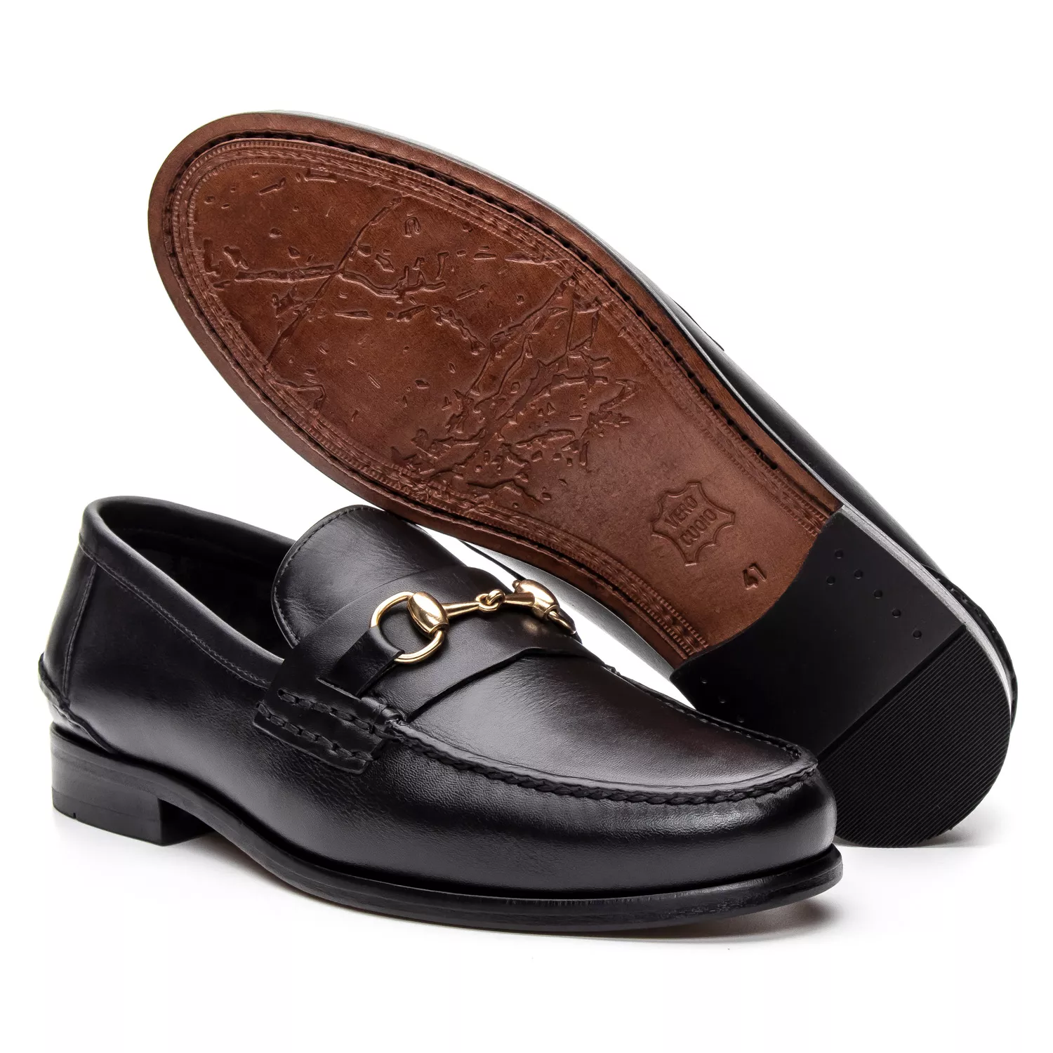 Mocassim Argentino Preto LF01