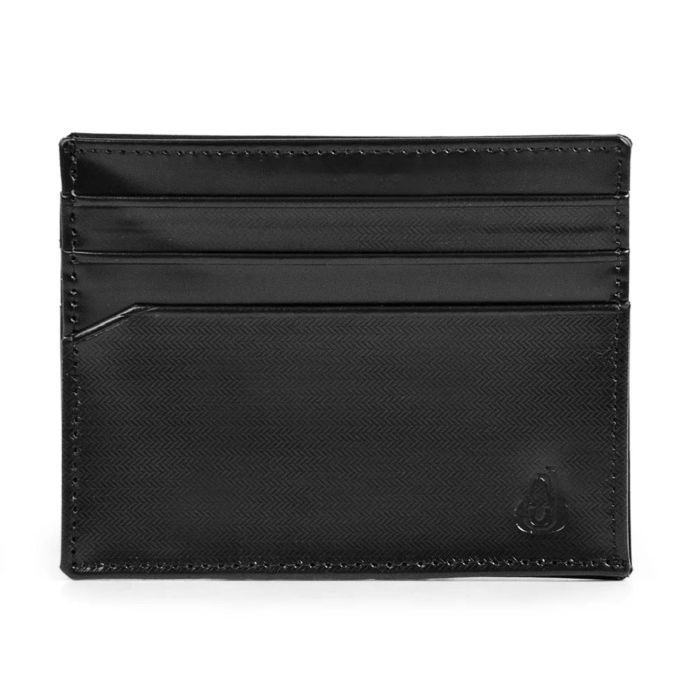 Porta Cartão de Couro Preto 38600