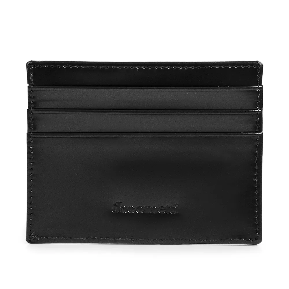 Porta Cartão de Couro Preto 38600