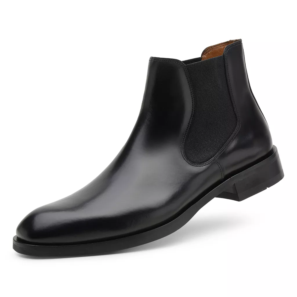 Bota Masculina Chelsea Preta D13