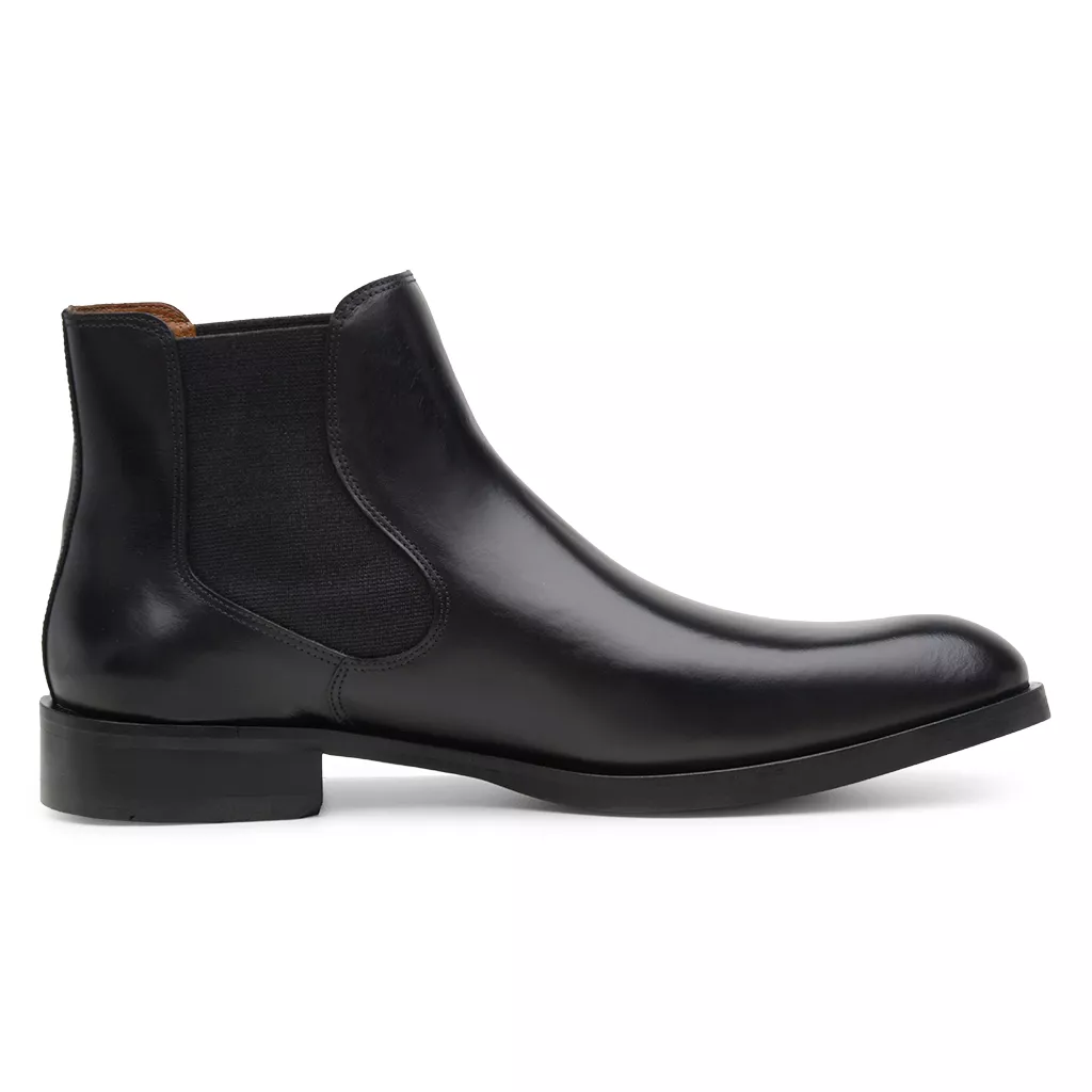 Bota Masculina Chelsea Preta D13