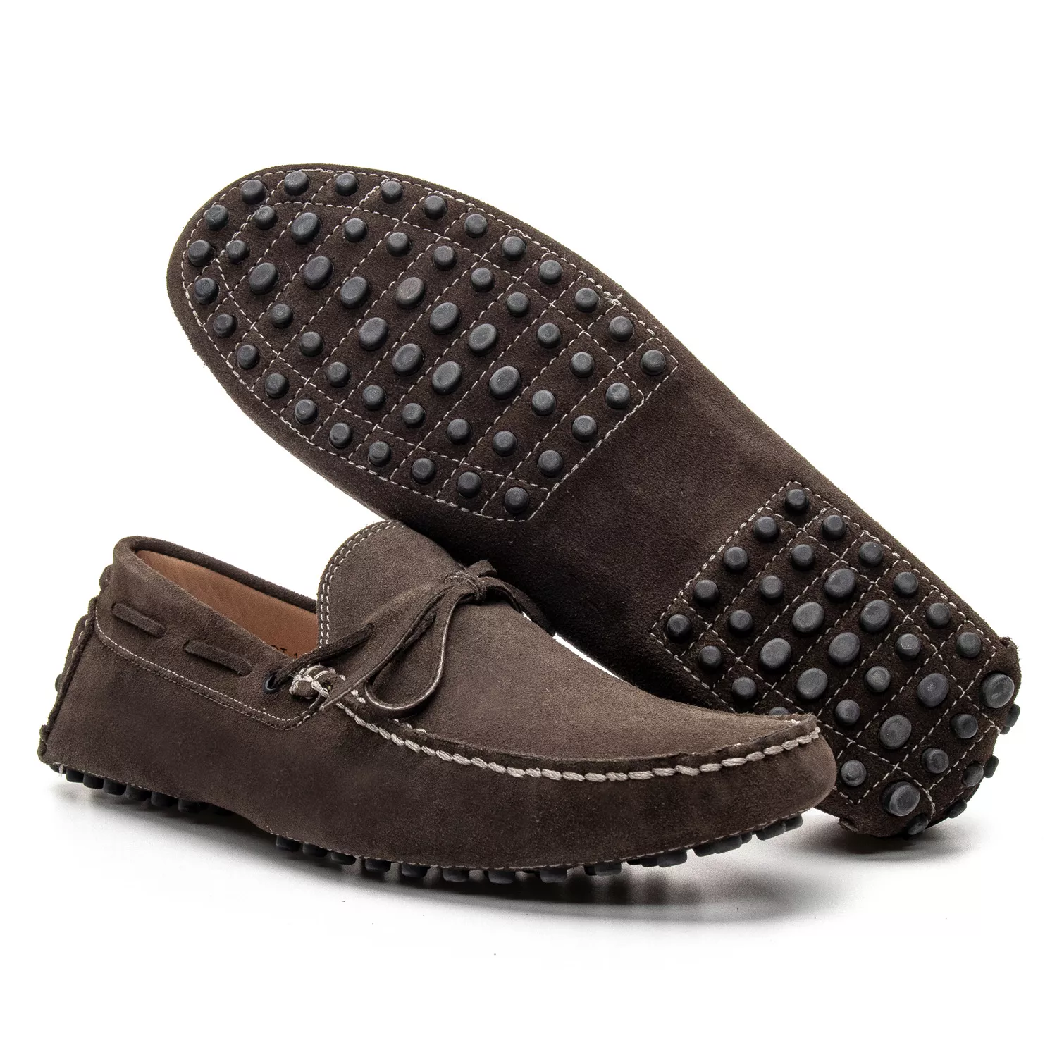 Mocassim Esportivo Drive Cinza GT100