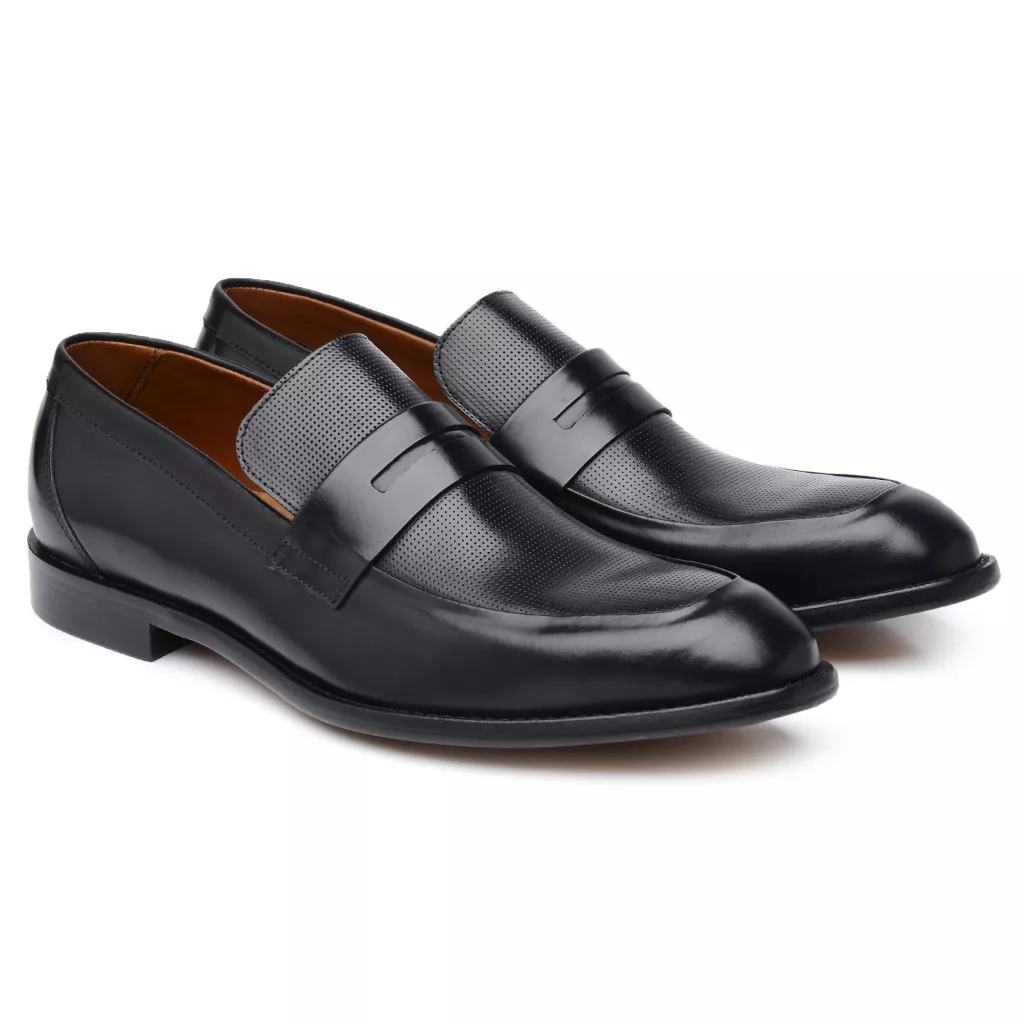 Sapato Social Masculino Preto H06