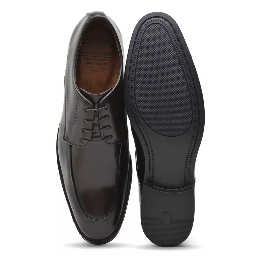 Sapato Social Masculino Derby Café NPL008