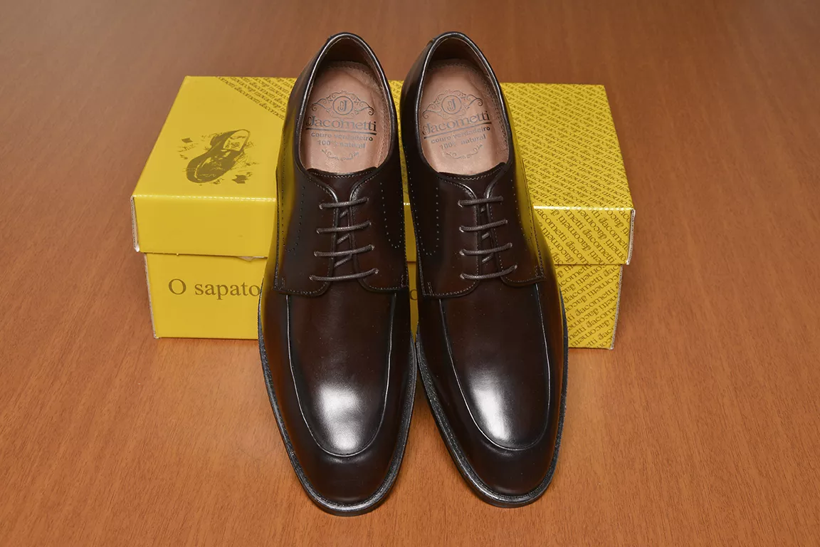 Sapato Social Masculino Derby Café NPL008