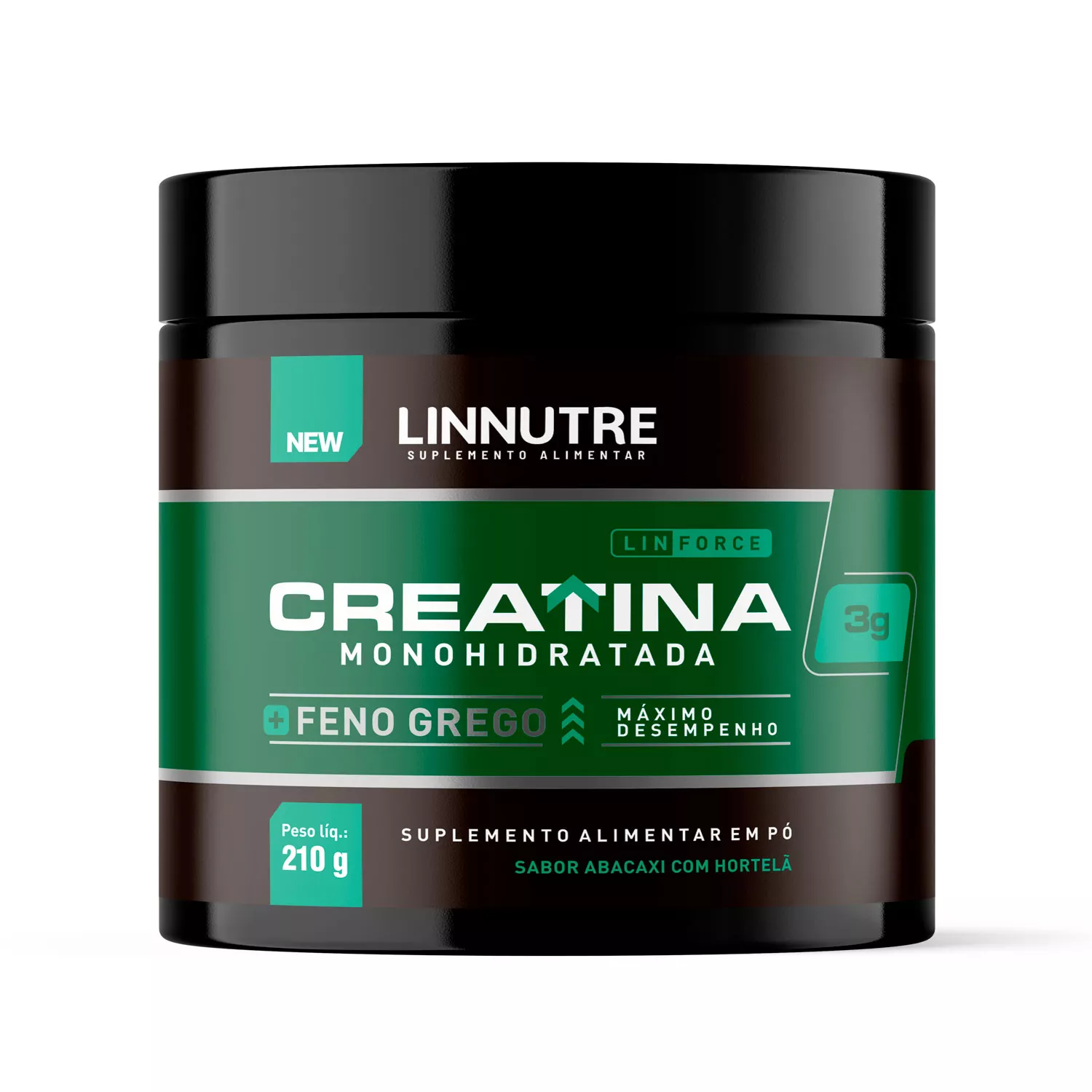 Creatina + Feno Grego LinForce | LINNUTRE